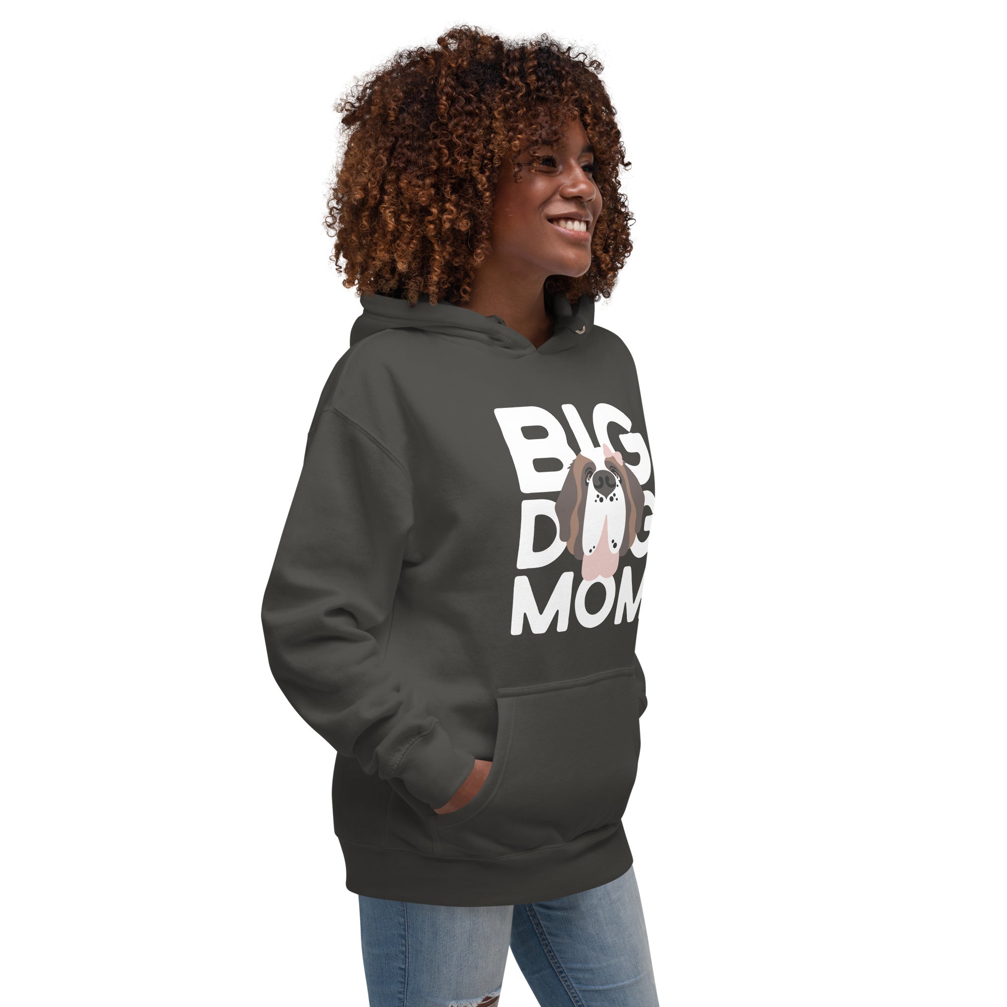 Female Big Dog Mom Saint Bernard Hoodie