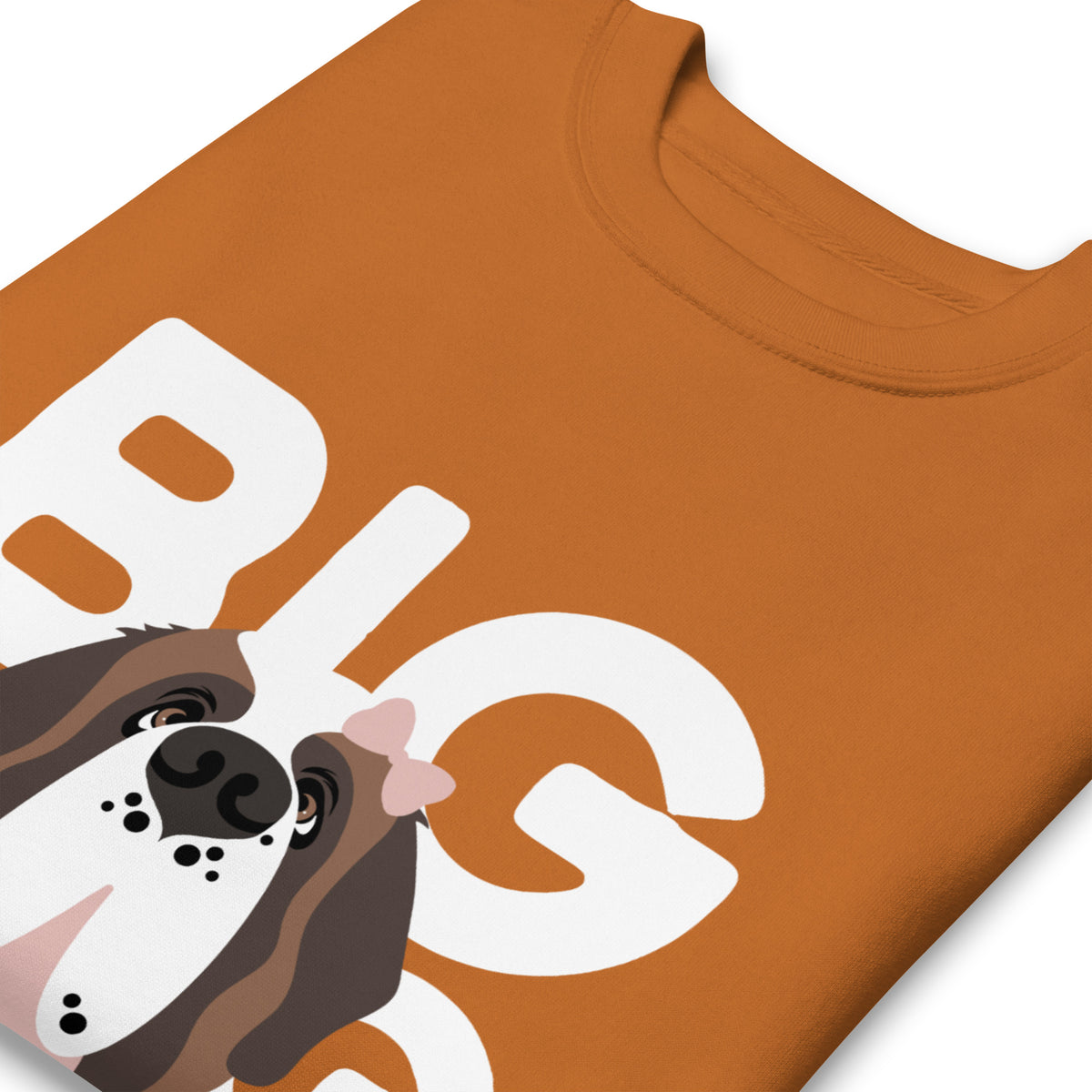 Female Big Dog Mom Saint Bernard Sweatshirt