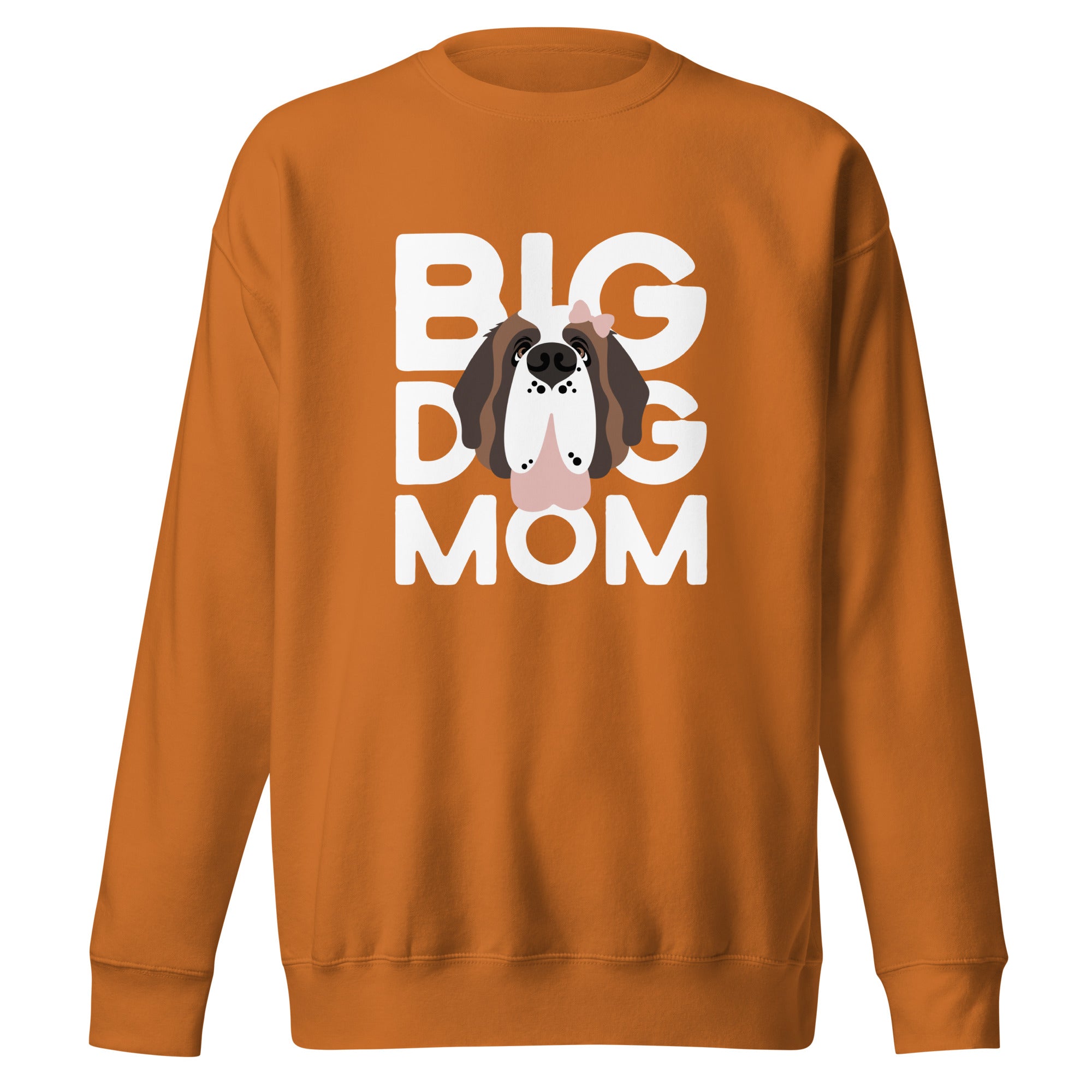 Female Big Dog Mom Saint Bernard Sweatshirt