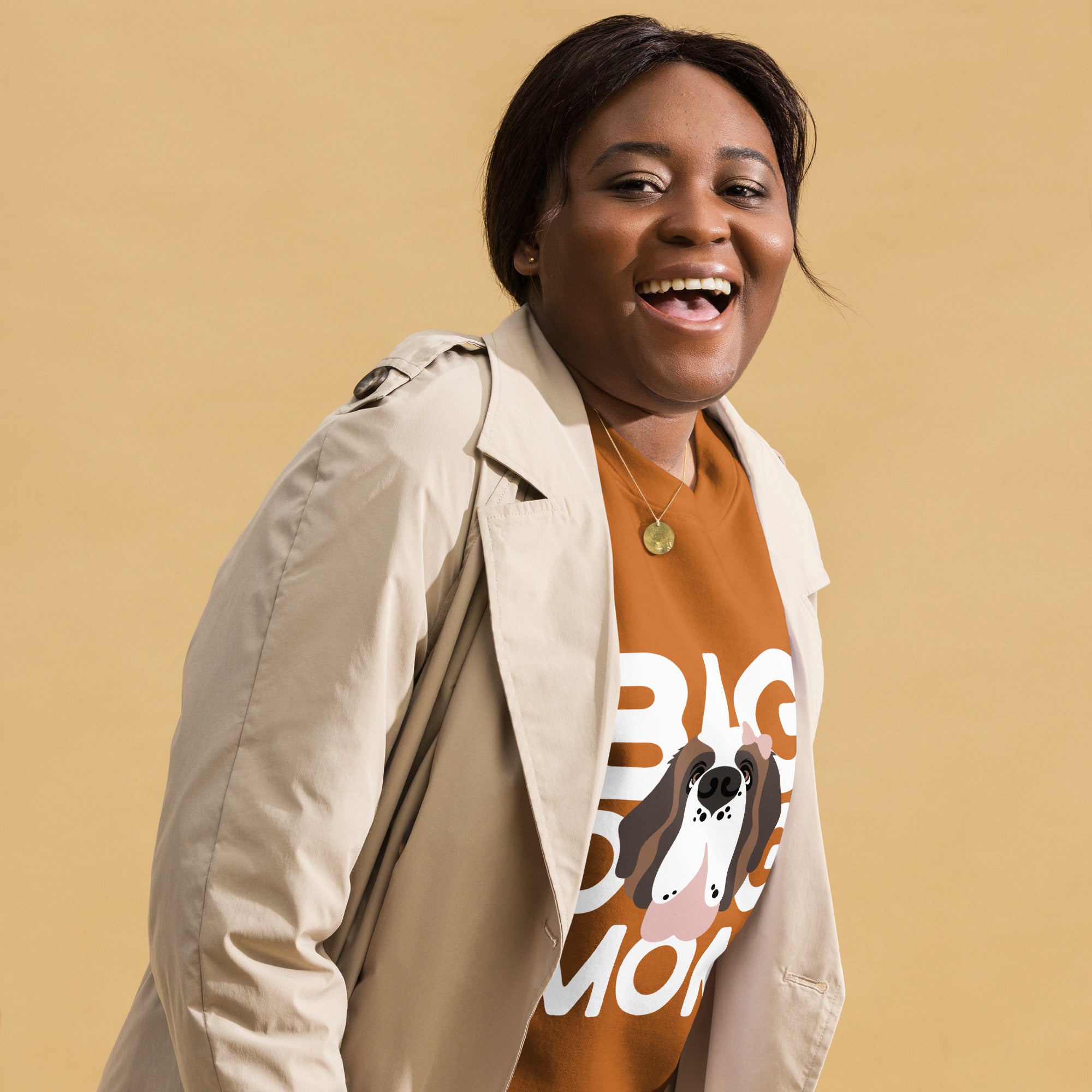 Female Big Dog Mom Saint Bernard Sweatshirt