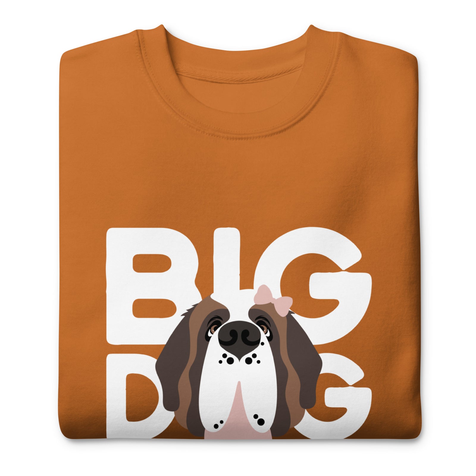 Female Big Dog Mom Saint Bernard Sweatshirt