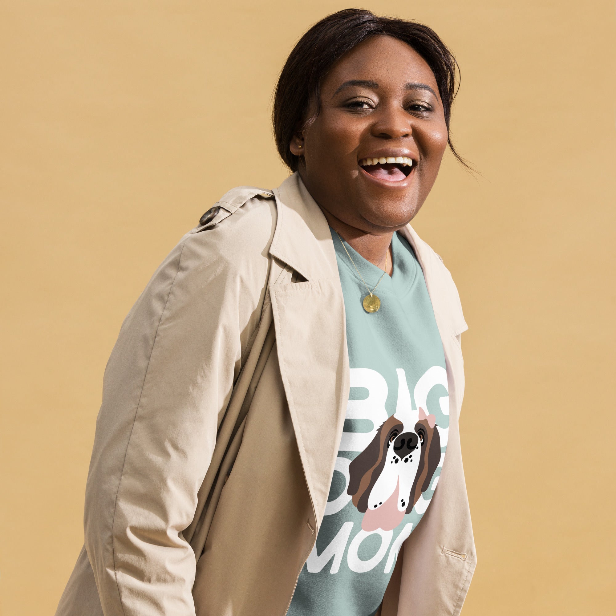 Female Big Dog Mom Saint Bernard Sweatshirt