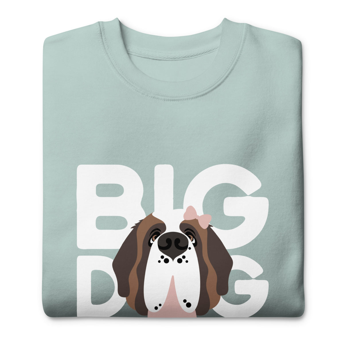 Female Big Dog Mom Saint Bernard Sweatshirt