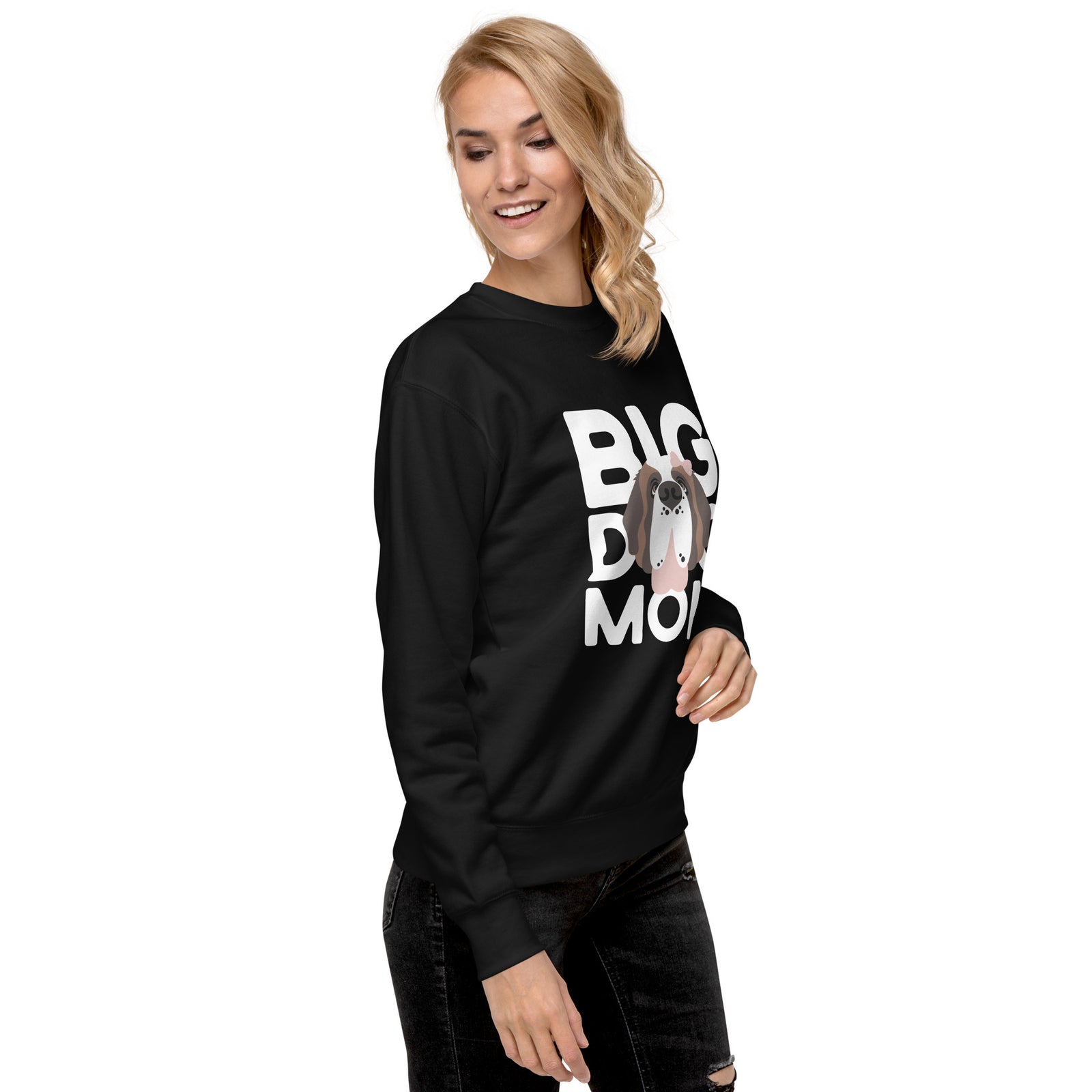 Female Big Dog Mom Saint Bernard Sweatshirt