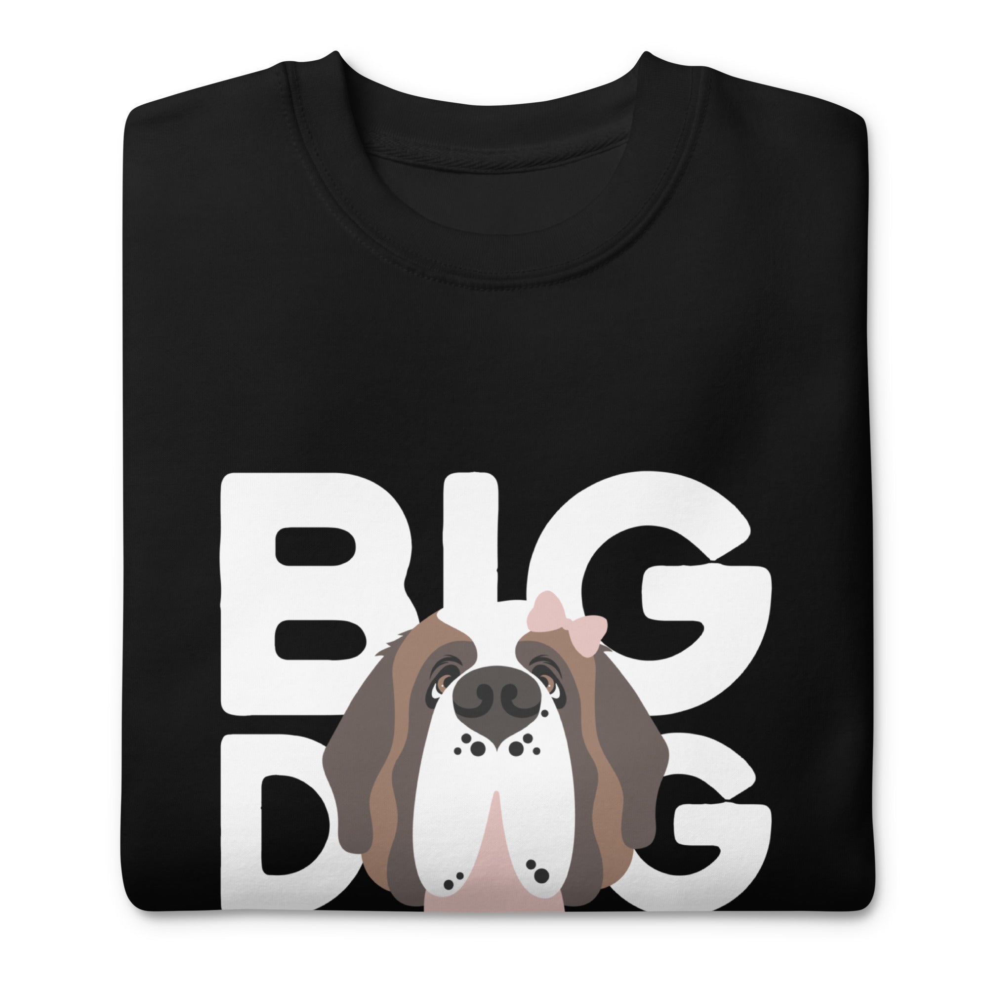 Female Big Dog Mom Saint Bernard Sweatshirt