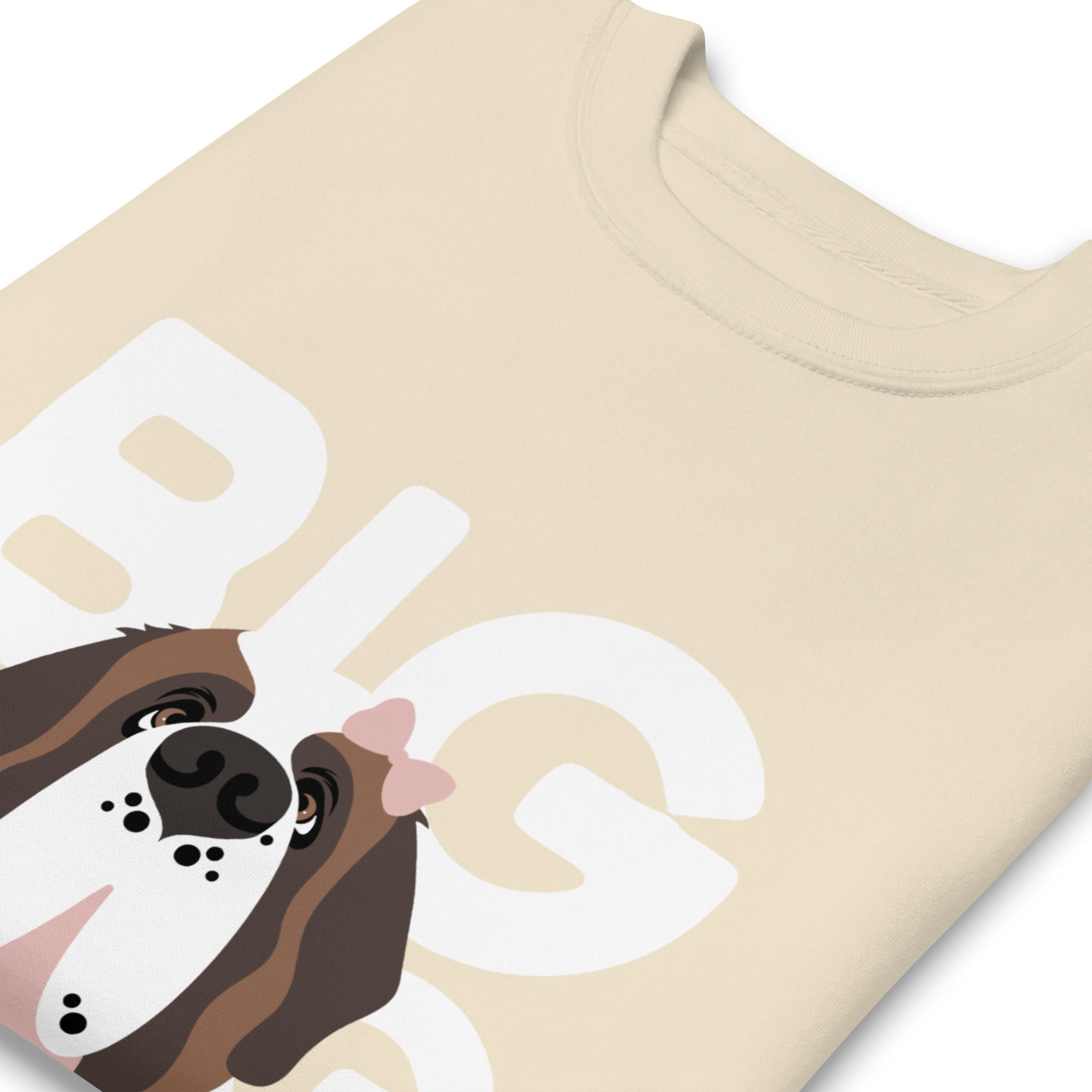 Female Big Dog Mom Saint Bernard Sweatshirt