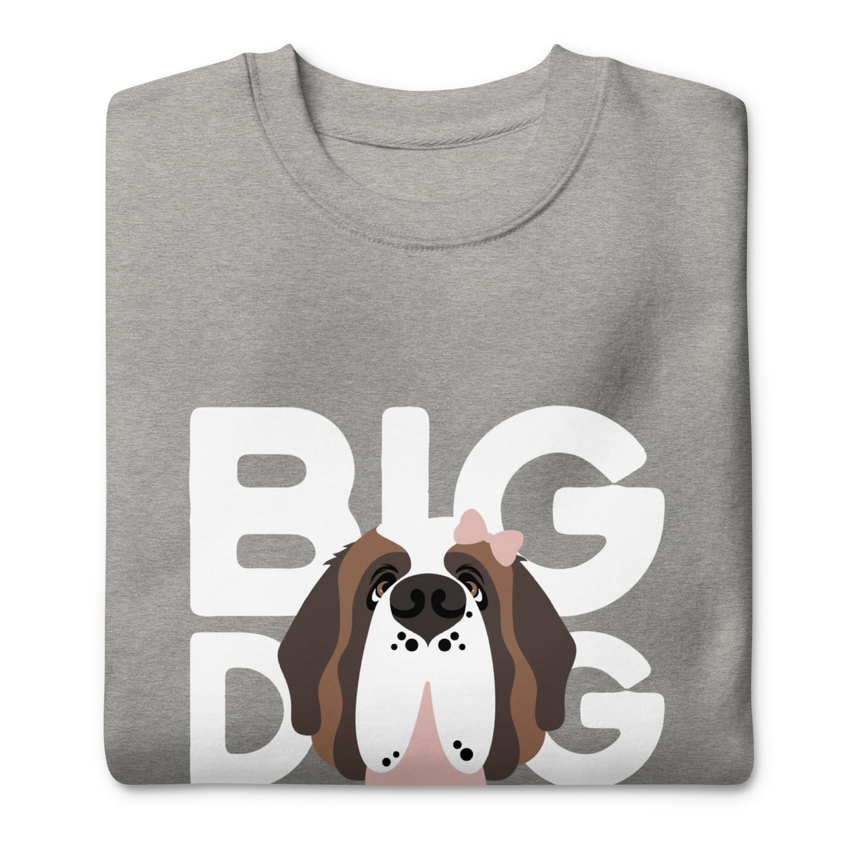 Female Big Dog Mom Saint Bernard Sweatshirt