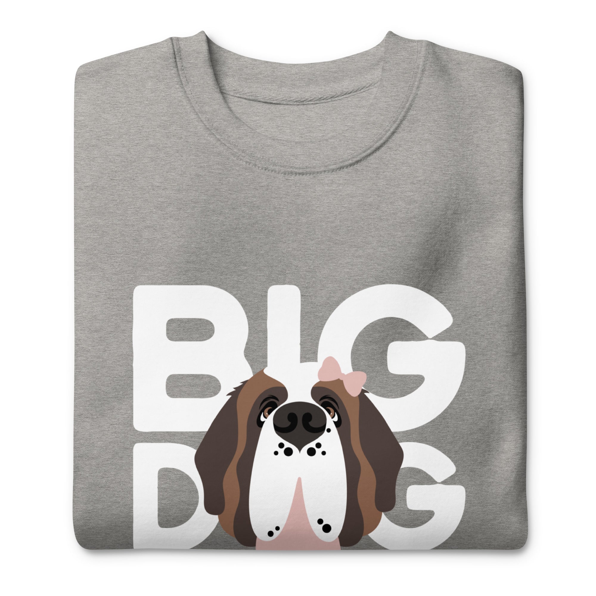 Female Big Dog Mom Saint Bernard Sweatshirt