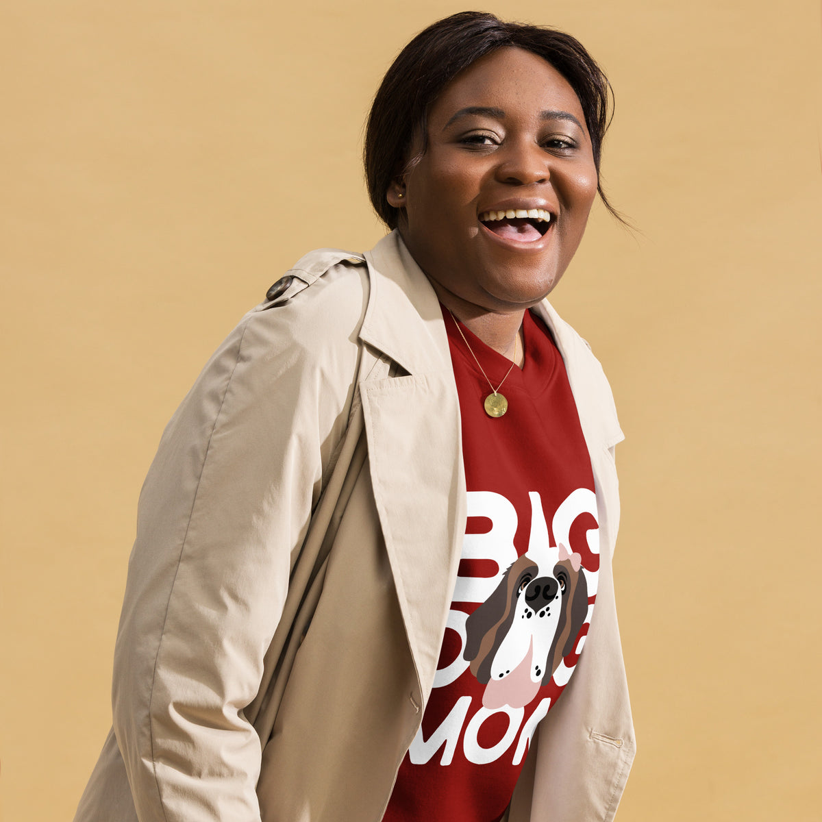 Female Big Dog Mom Saint Bernard Sweatshirt