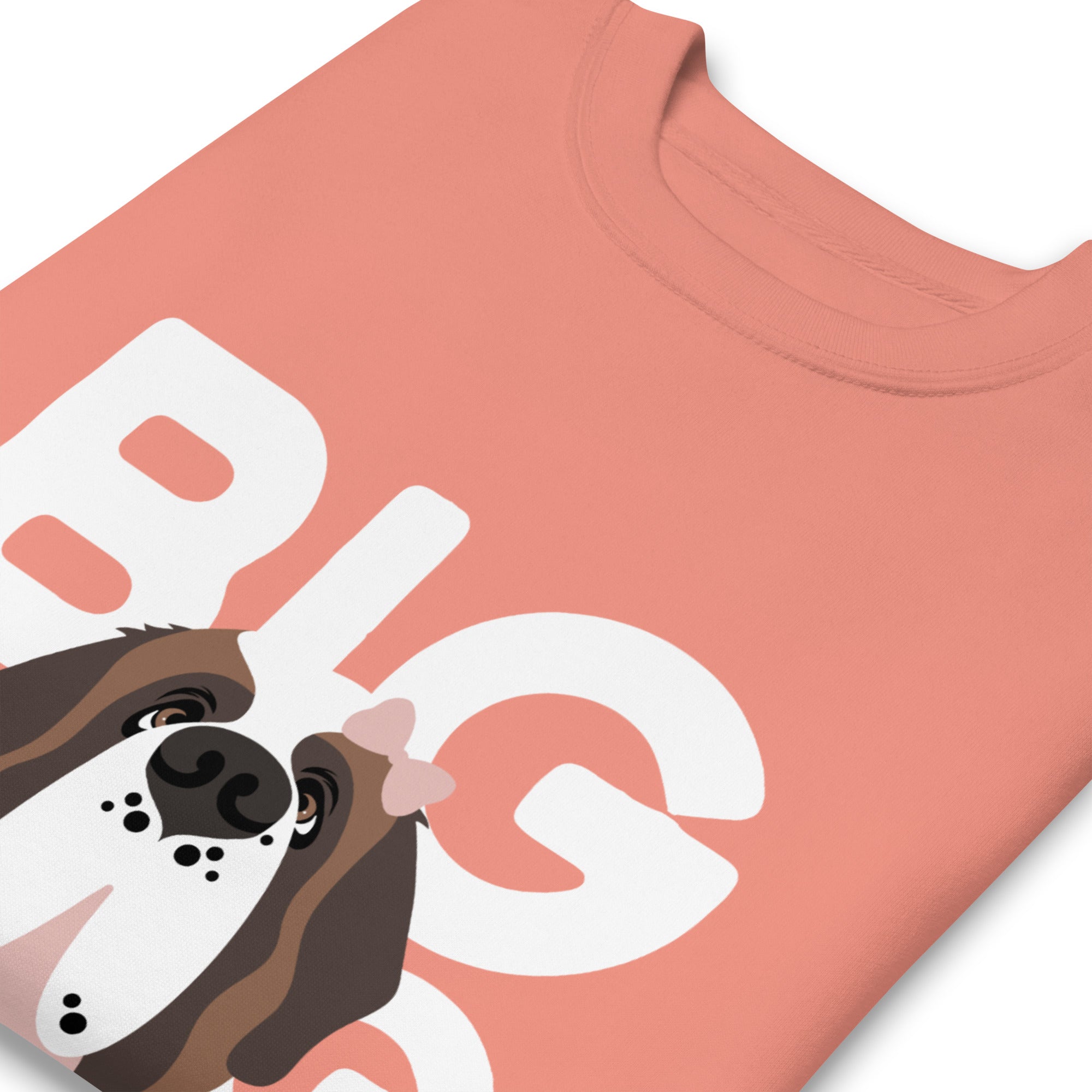Female Big Dog Mom Saint Bernard Sweatshirt