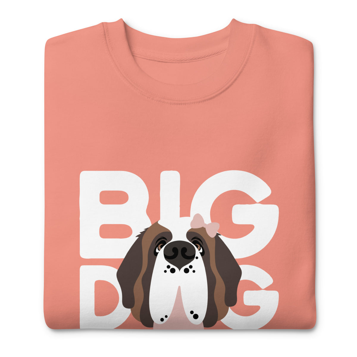 Female Big Dog Mom Saint Bernard Sweatshirt