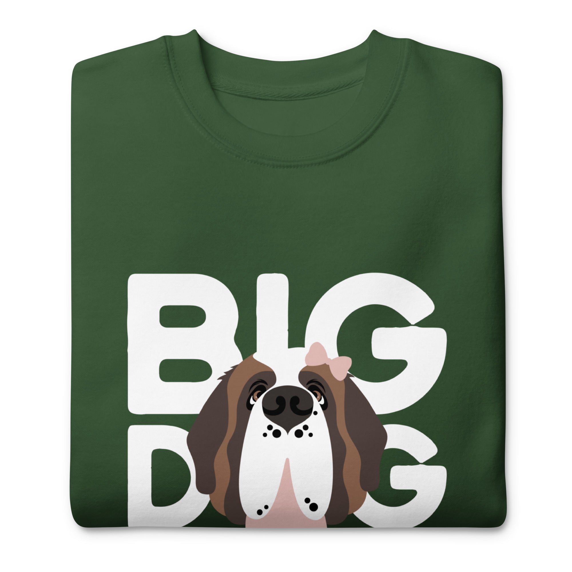 Female Big Dog Mom Saint Bernard Sweatshirt