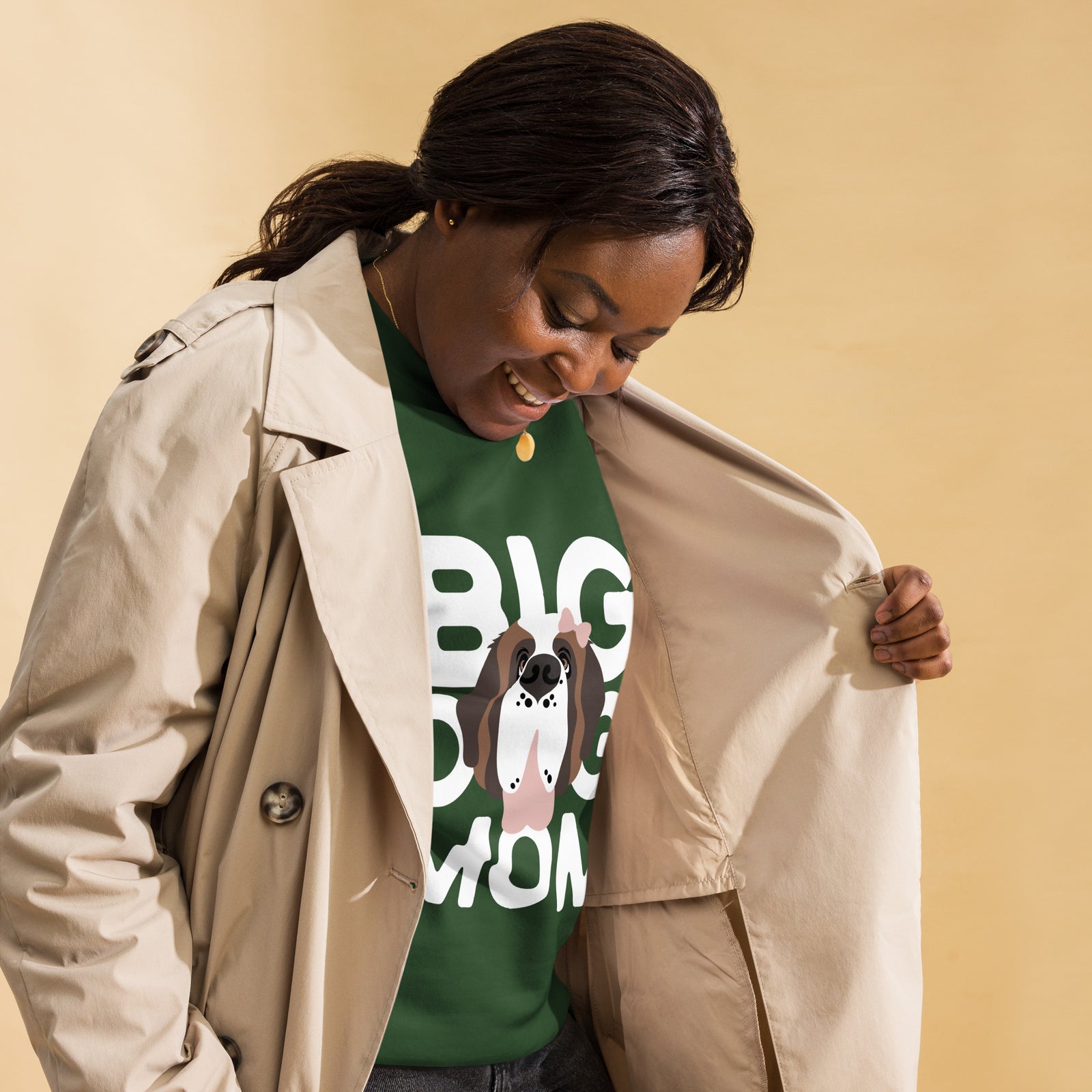 Female Big Dog Mom Saint Bernard Sweatshirt