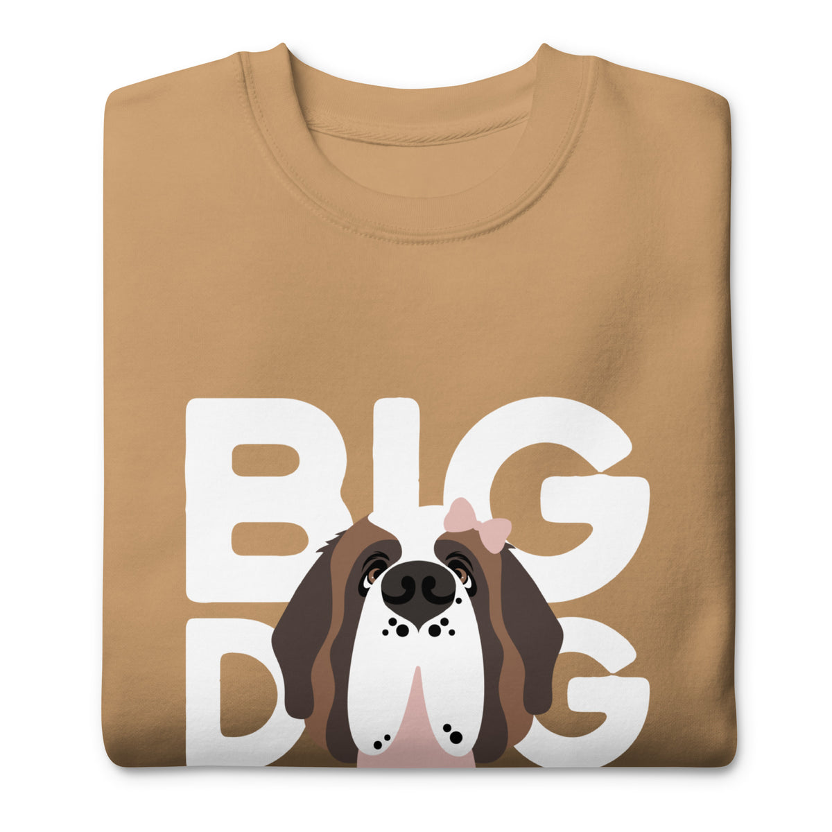 Female Big Dog Mom Saint Bernard Sweatshirt