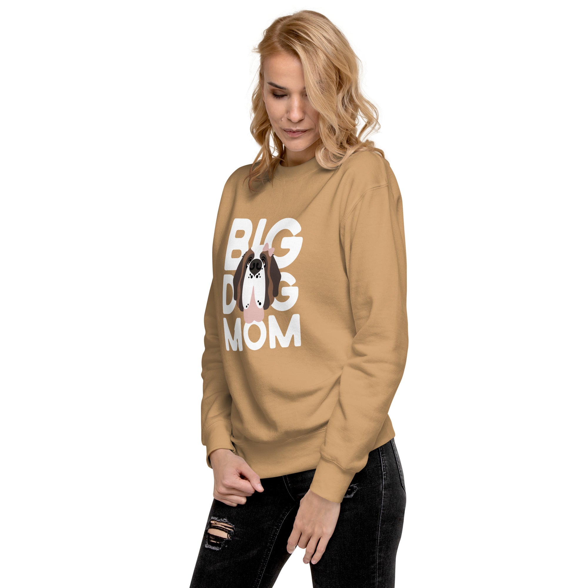 Female Big Dog Mom Saint Bernard Sweatshirt