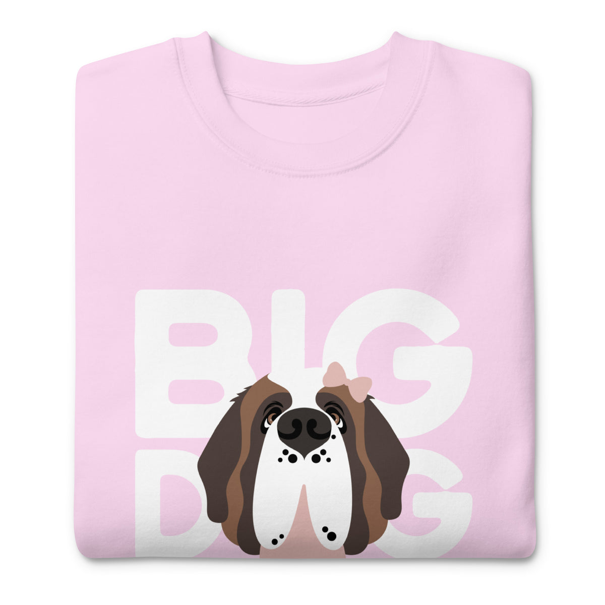Female Big Dog Mom Saint Bernard Sweatshirt