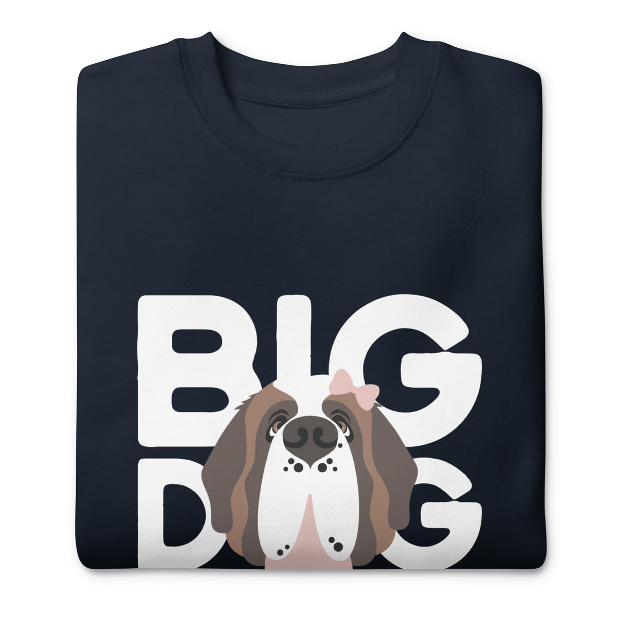 Female Big Dog Mom Saint Bernard Sweatshirt