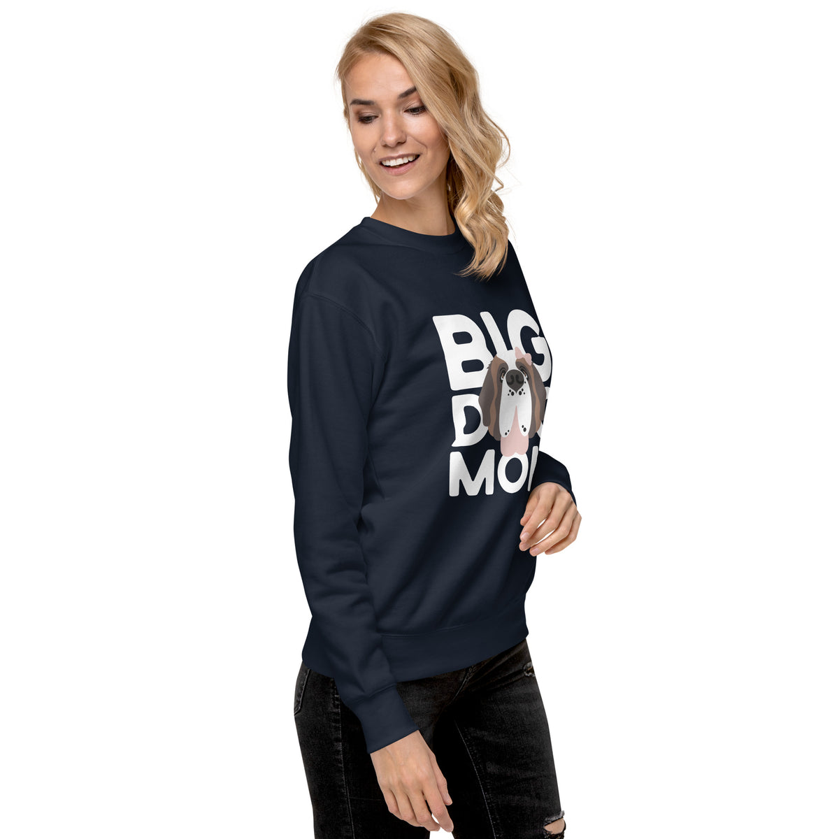 Female Big Dog Mom Saint Bernard Sweatshirt