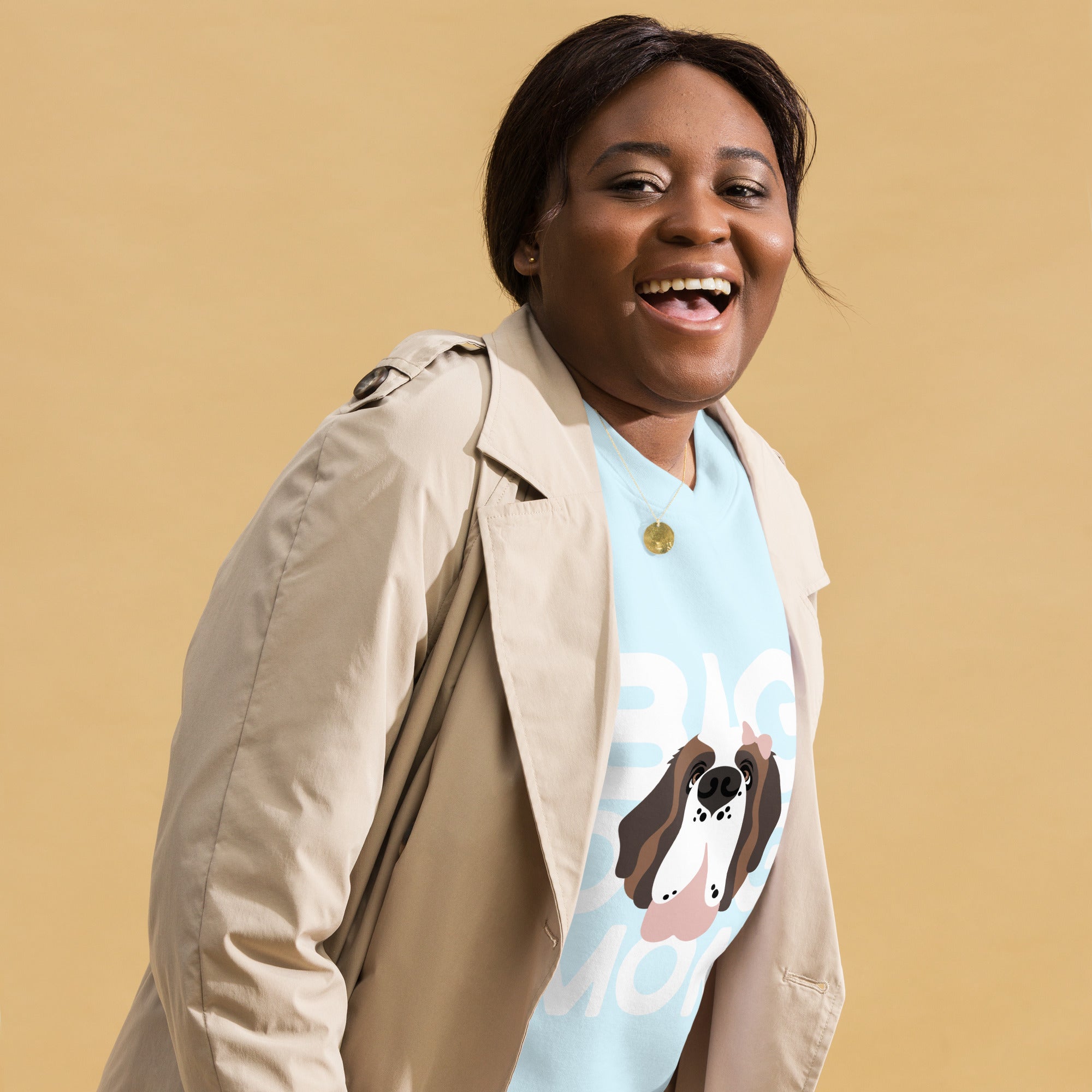 Female Big Dog Mom Saint Bernard Sweatshirt