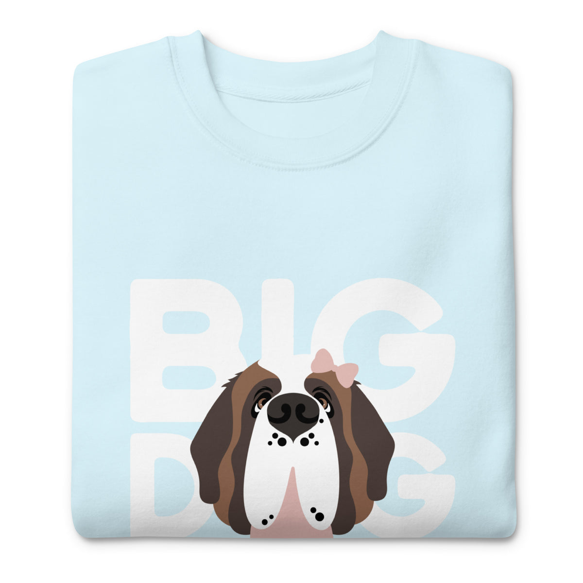 Female Big Dog Mom Saint Bernard Sweatshirt