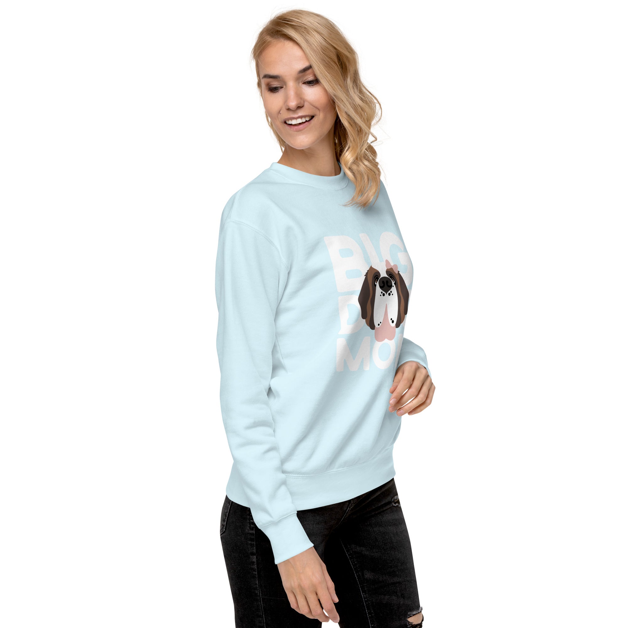 Female Big Dog Mom Saint Bernard Sweatshirt