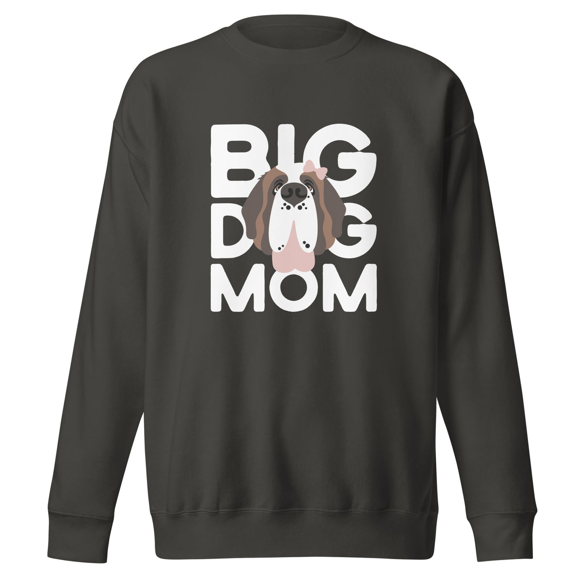 Female Big Dog Mom Saint Bernard Sweatshirt