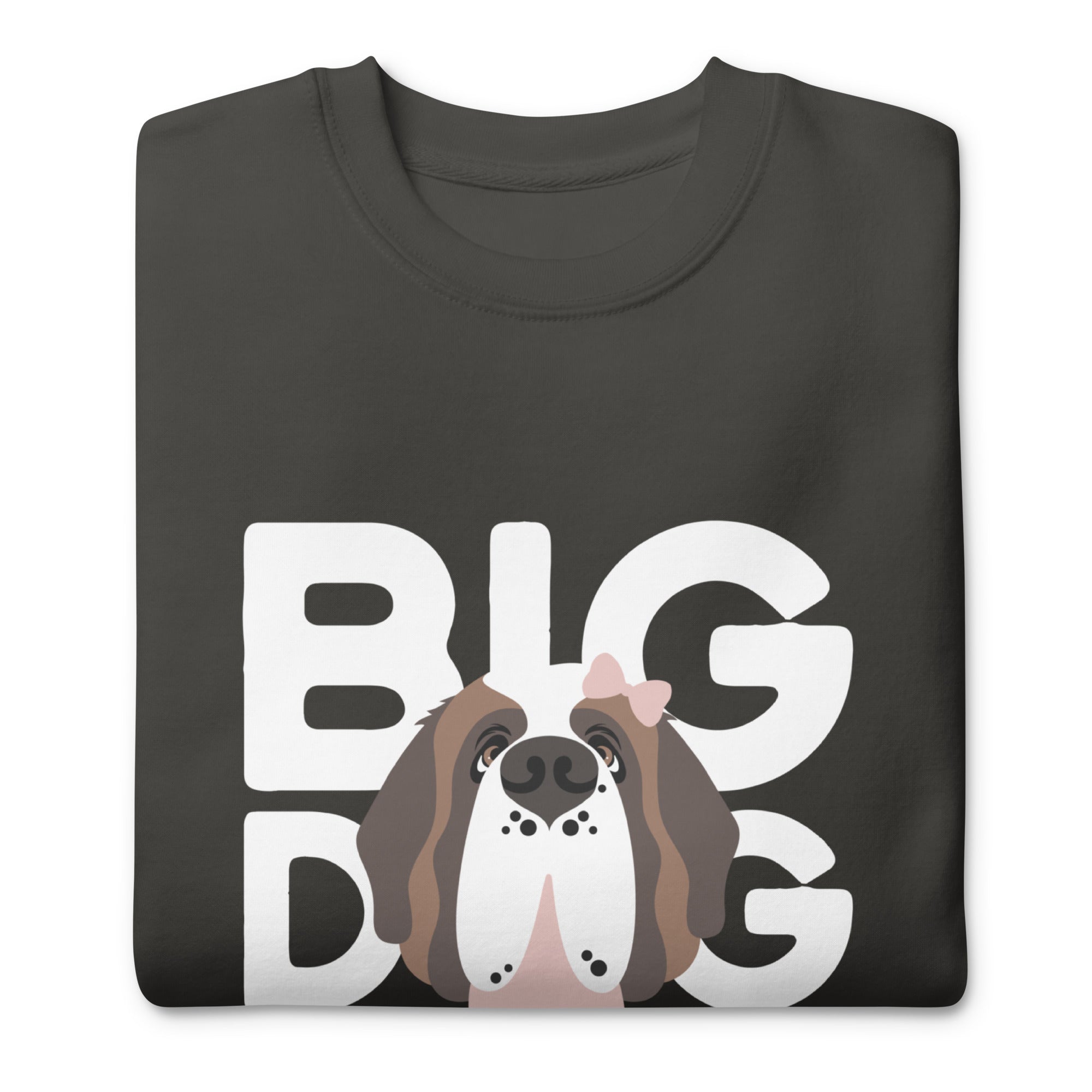 Female Big Dog Mom Saint Bernard Sweatshirt