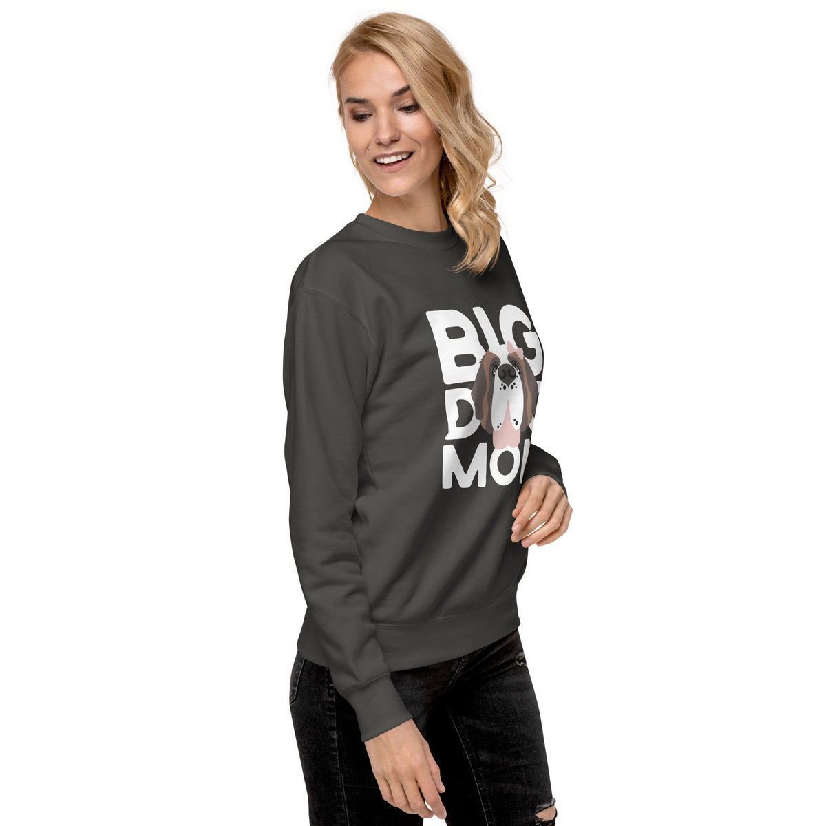 Female Big Dog Mom Saint Bernard Sweatshirt