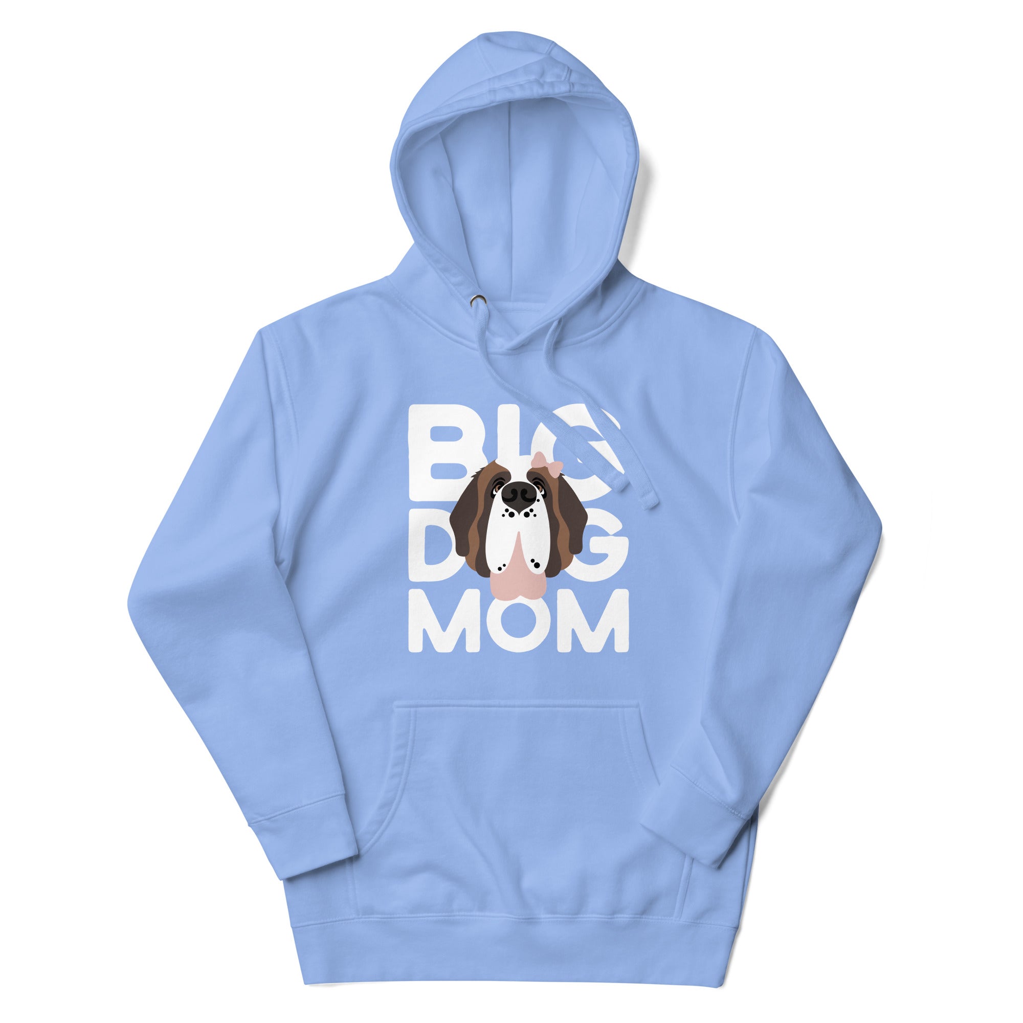 Female Big Dog Mom Saint Bernard Hoodie - Lucy + Norman