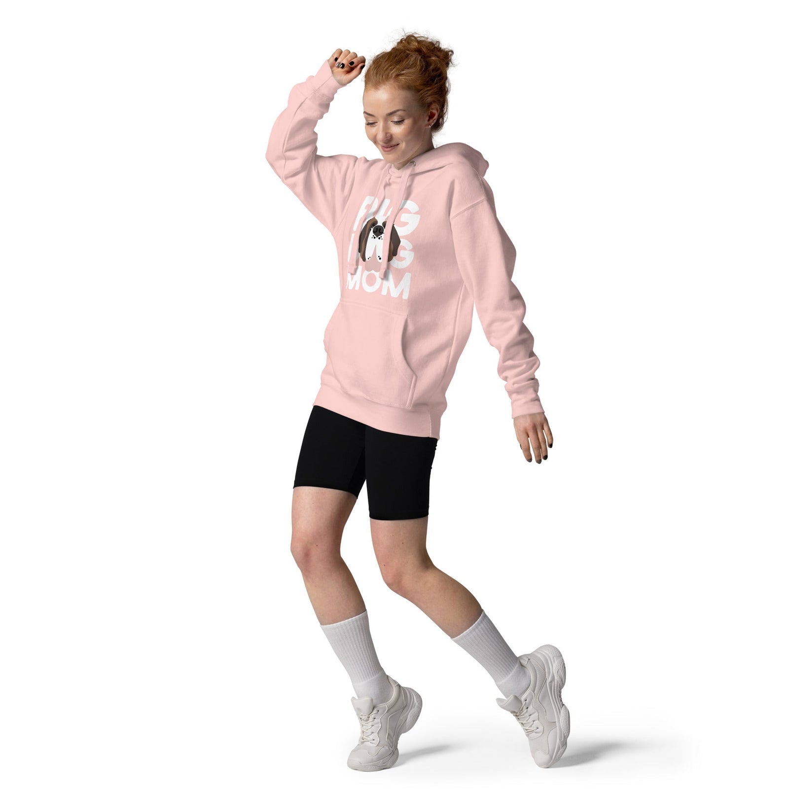 Female Big Dog Mom Saint Bernard Hoodie - Lucy + Norman