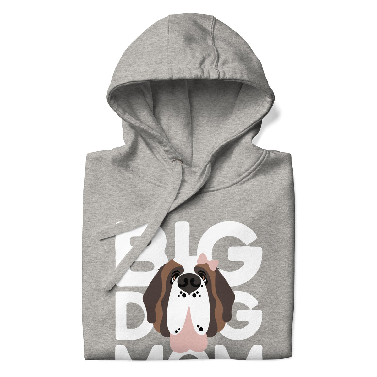 Female Big Dog Mom Saint Bernard Hoodie - Lucy + Norman