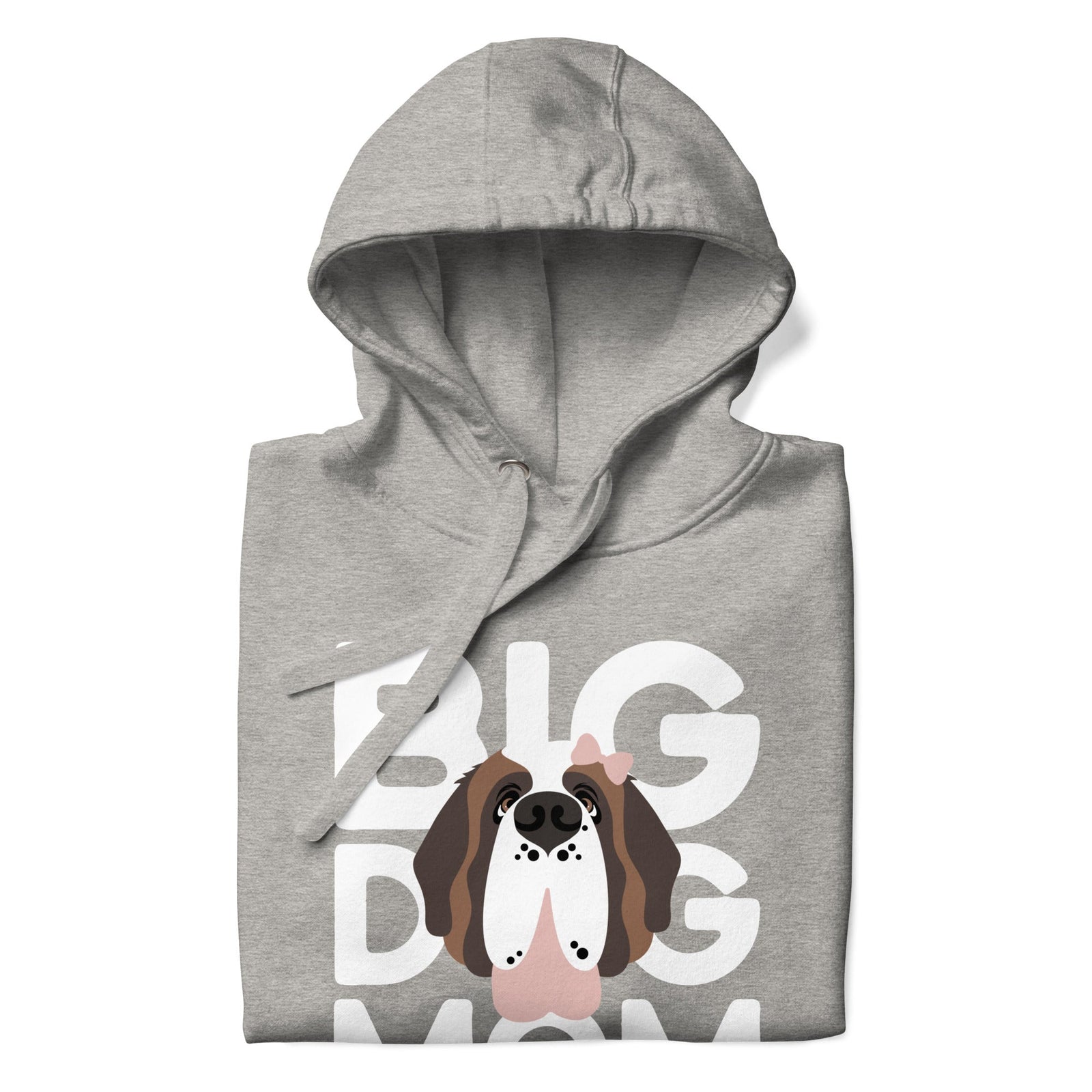Female Big Dog Mom Saint Bernard Hoodie - Lucy + Norman