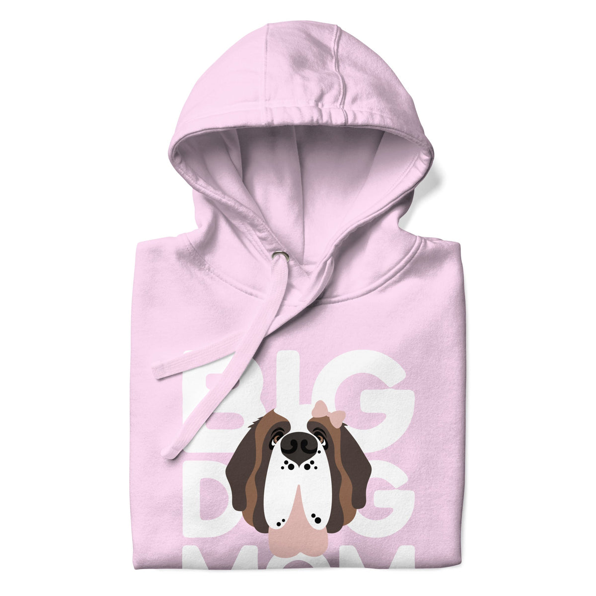 Female Big Dog Mom Saint Bernard Hoodie - Lucy + Norman