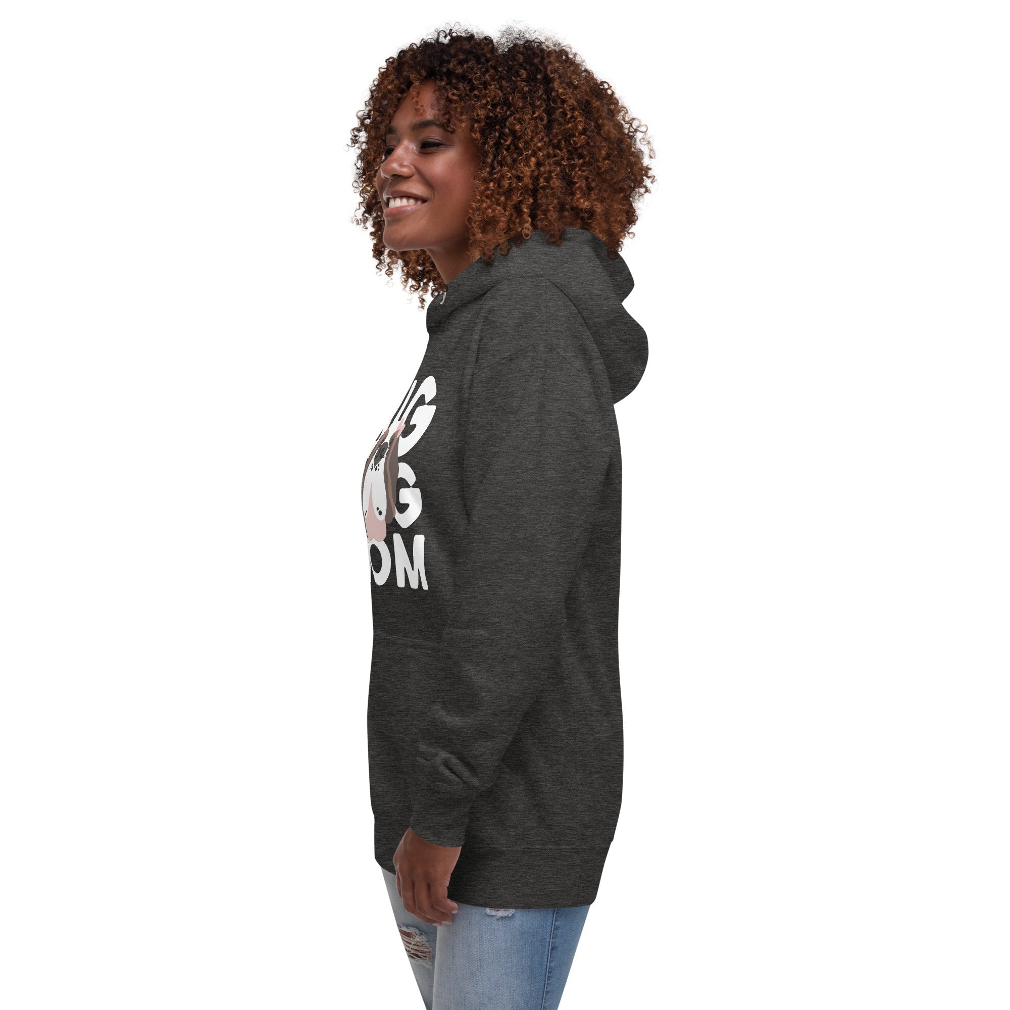 Female Big Dog Mom Saint Bernard Hoodie - Lucy + Norman