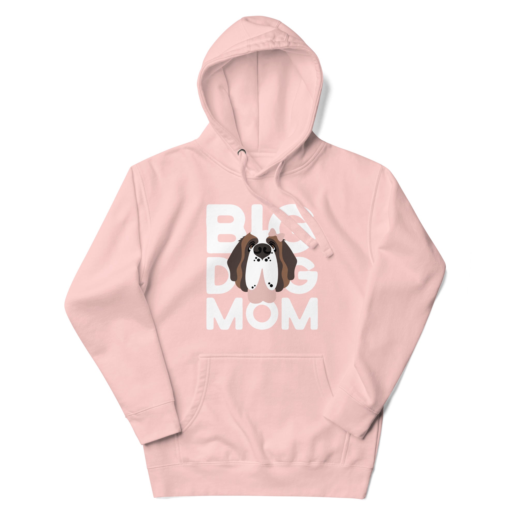 Female Big Dog Mom Saint Bernard Hoodie - Lucy + Norman