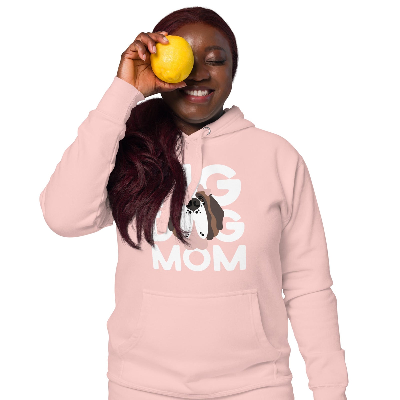 Female Big Dog Mom Saint Bernard Hoodie - Lucy + Norman