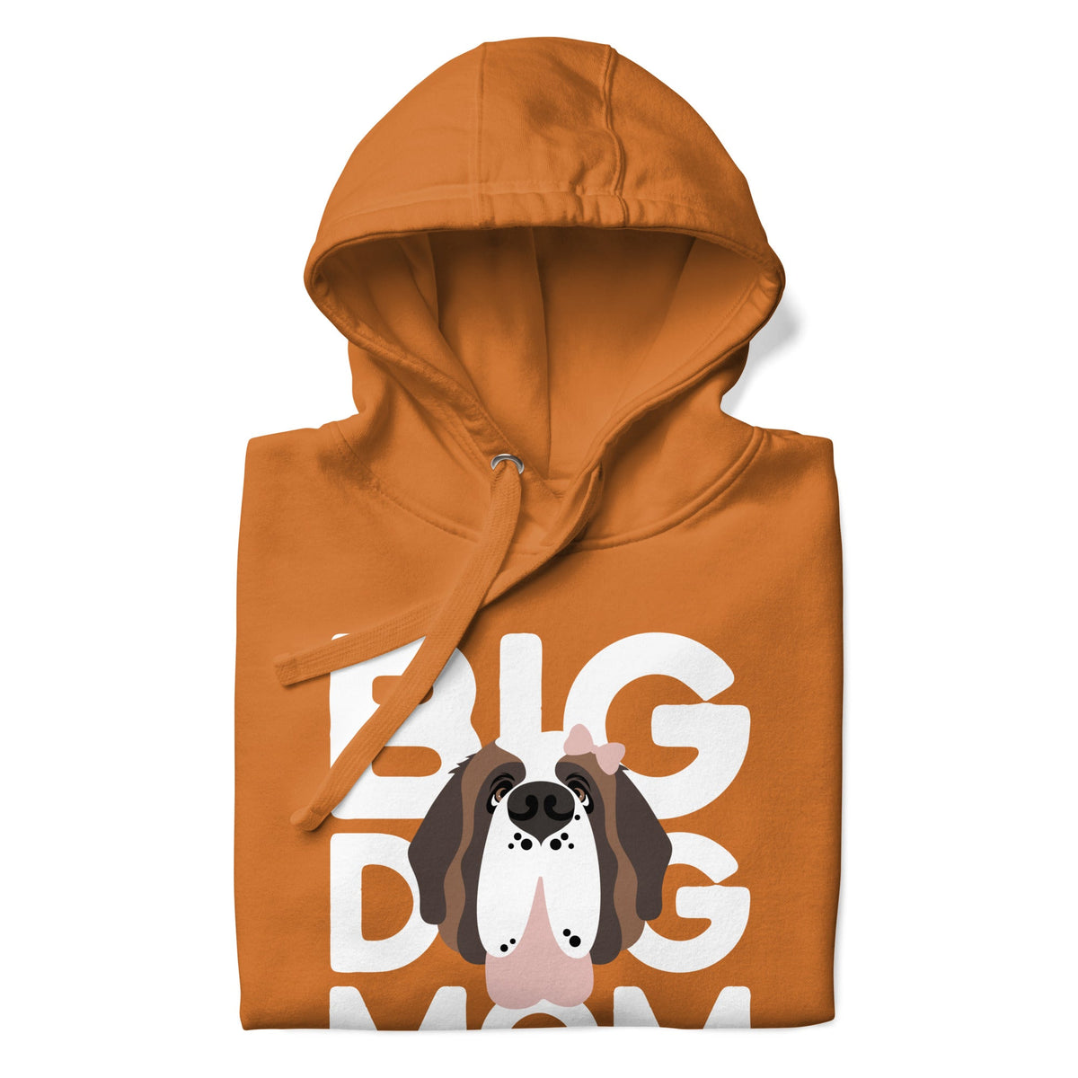 Female Big Dog Mom Saint Bernard Hoodie - Lucy + Norman