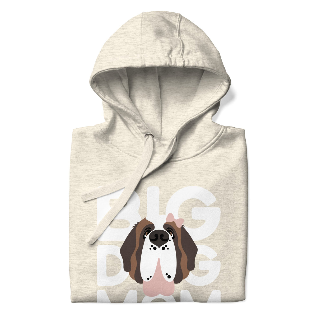 Female Big Dog Mom Saint Bernard Hoodie - Lucy + Norman