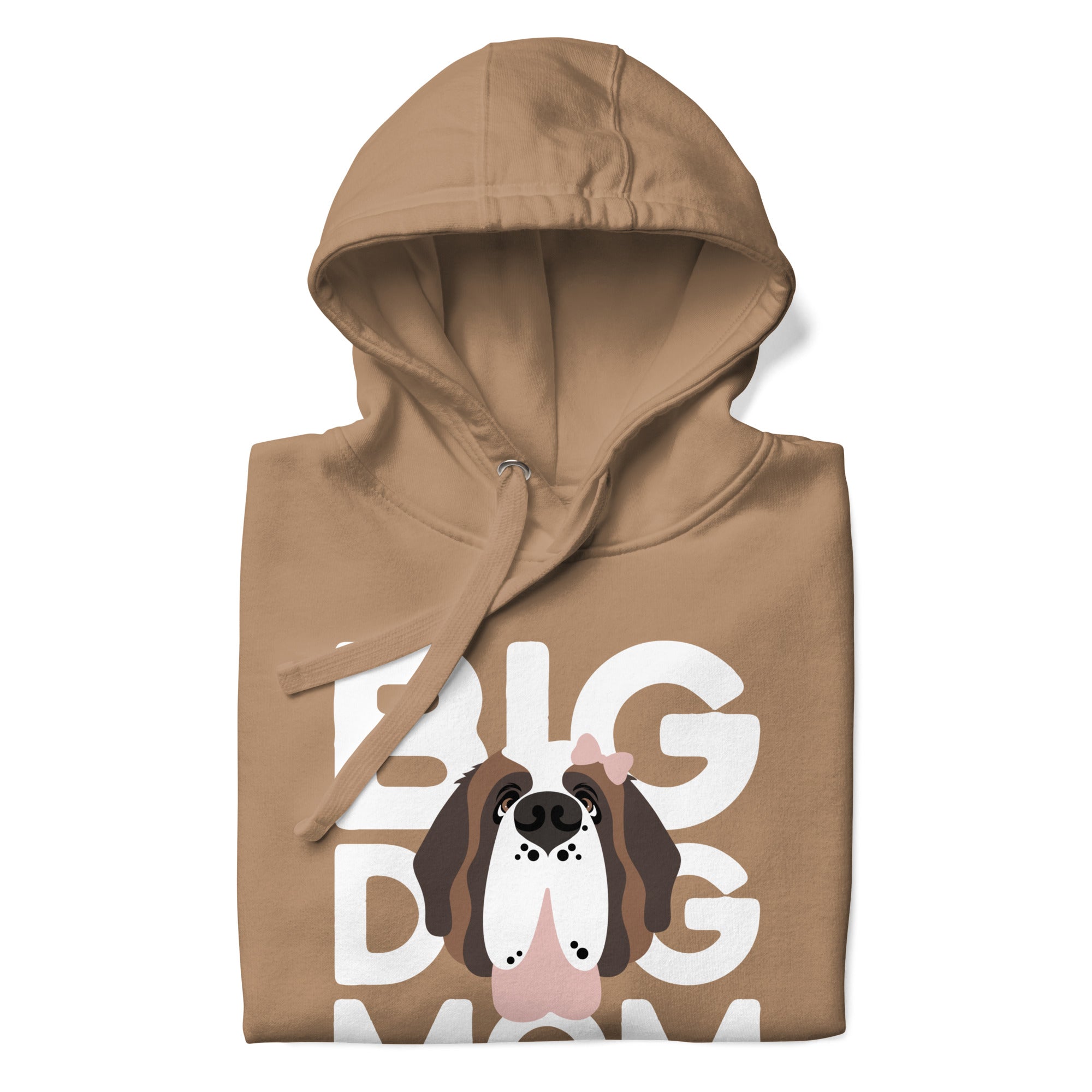 Female Big Dog Mom Saint Bernard Hoodie - Lucy + Norman