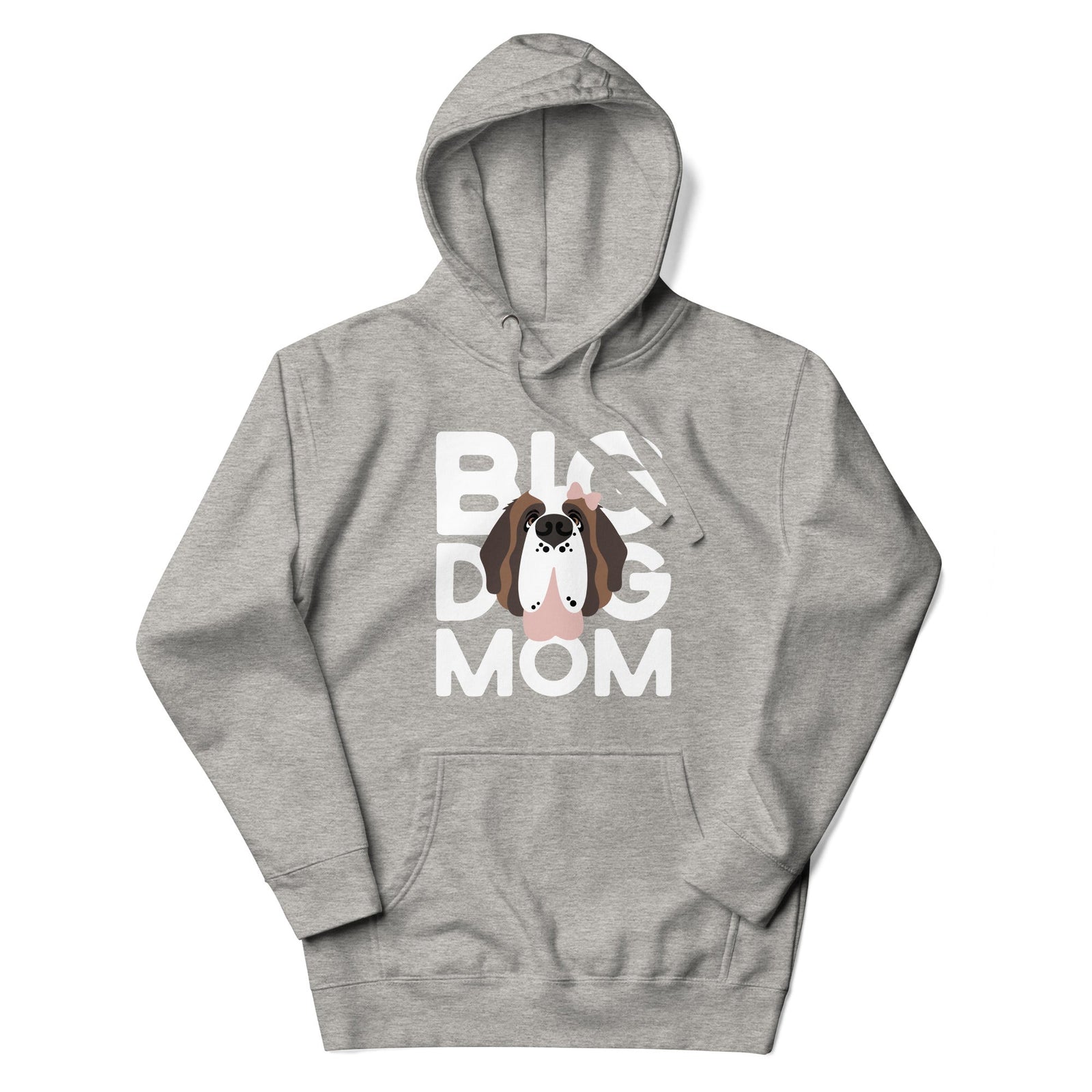 Female Big Dog Mom Saint Bernard Hoodie - Lucy + Norman
