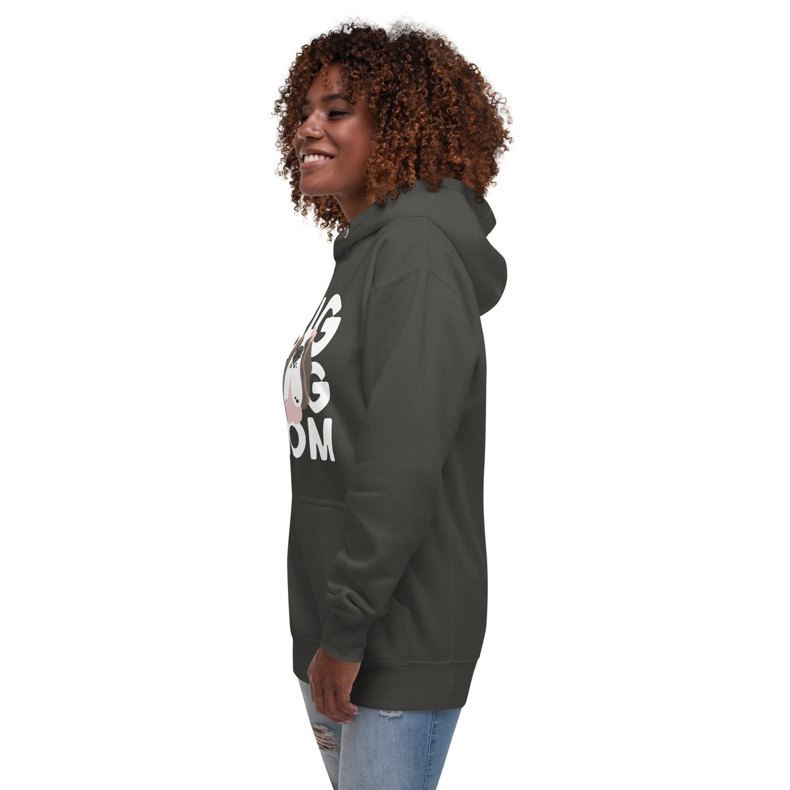 Female Big Dog Mom Saint Bernard Hoodie - Lucy + Norman