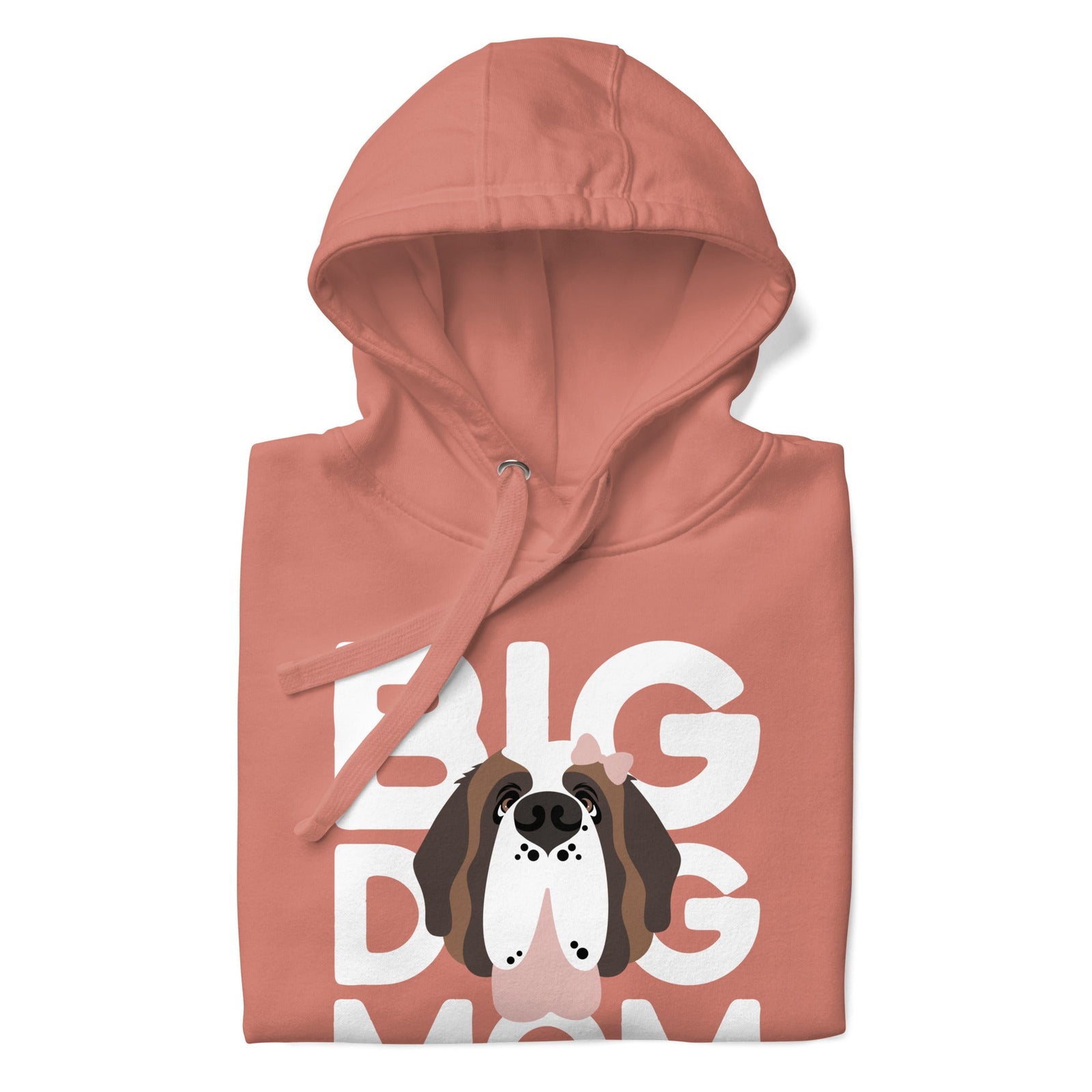 Female Big Dog Mom Saint Bernard Hoodie - Lucy + Norman