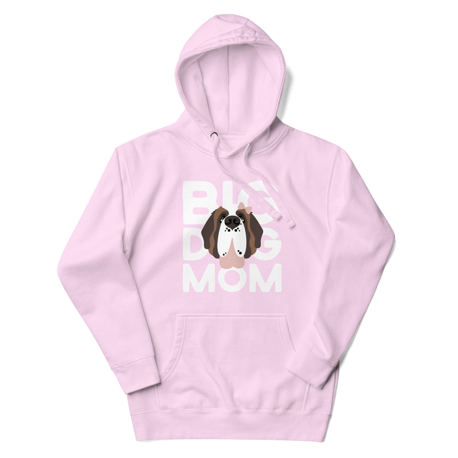 Female Big Dog Mom Saint Bernard Hoodie - Lucy + Norman