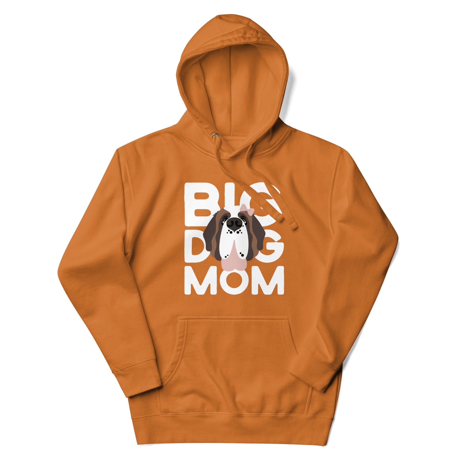 Female Big Dog Mom Saint Bernard Hoodie - Lucy + Norman