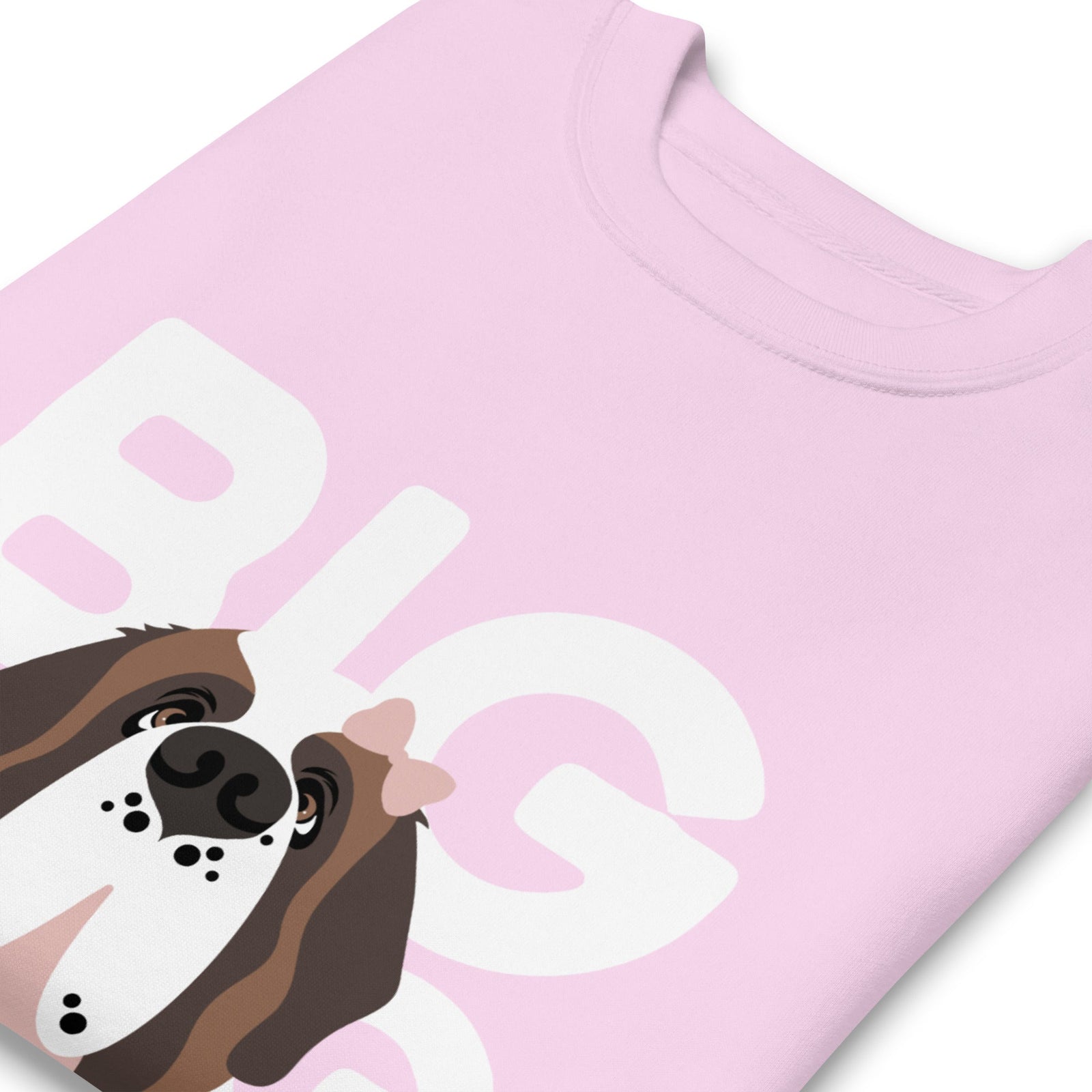 Female Big Dog Mom Saint Bernard Sweatshirt - Lucy + Norman