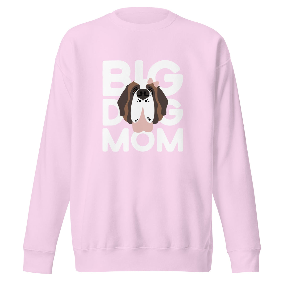 Female Big Dog Mom Saint Bernard Sweatshirt - Lucy + Norman