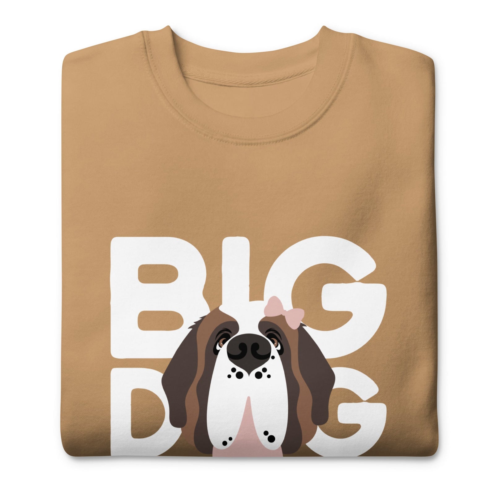 Female Big Dog Mom Saint Bernard Sweatshirt - Lucy + Norman
