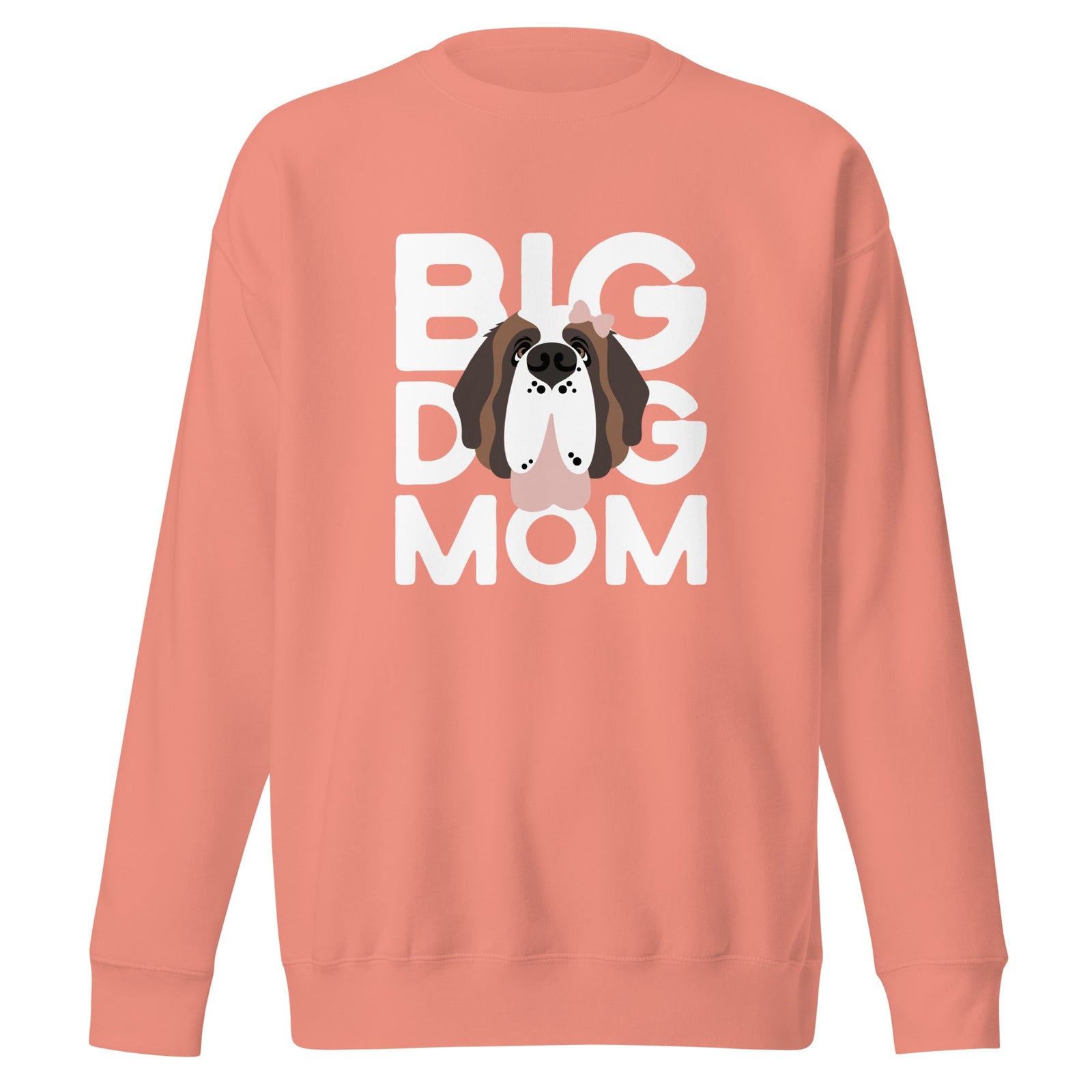 Female Big Dog Mom Saint Bernard Sweatshirt - Lucy + Norman