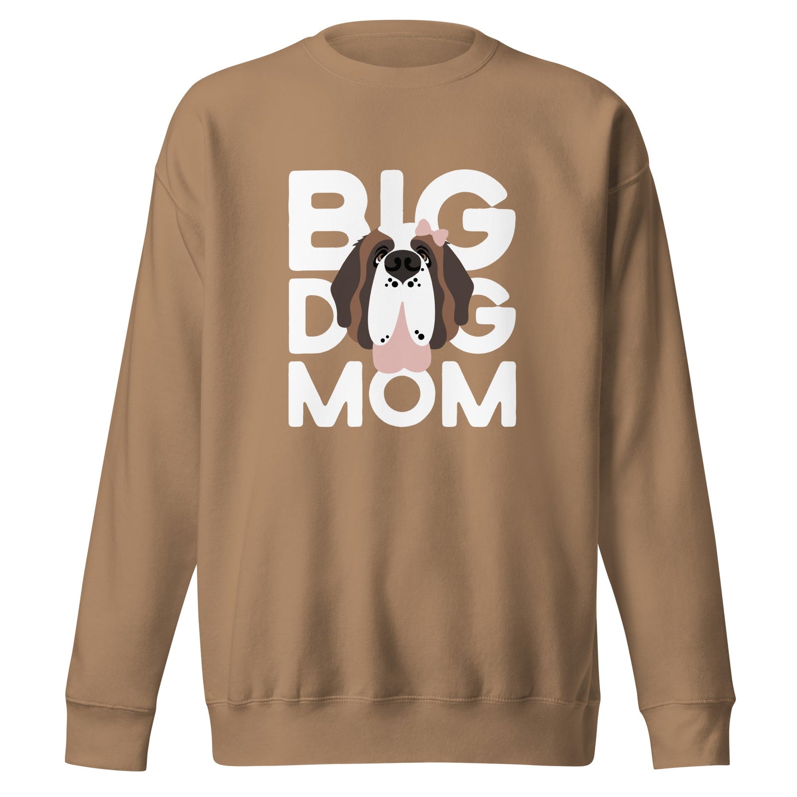 Female Big Dog Mom Saint Bernard Sweatshirt - Lucy + Norman