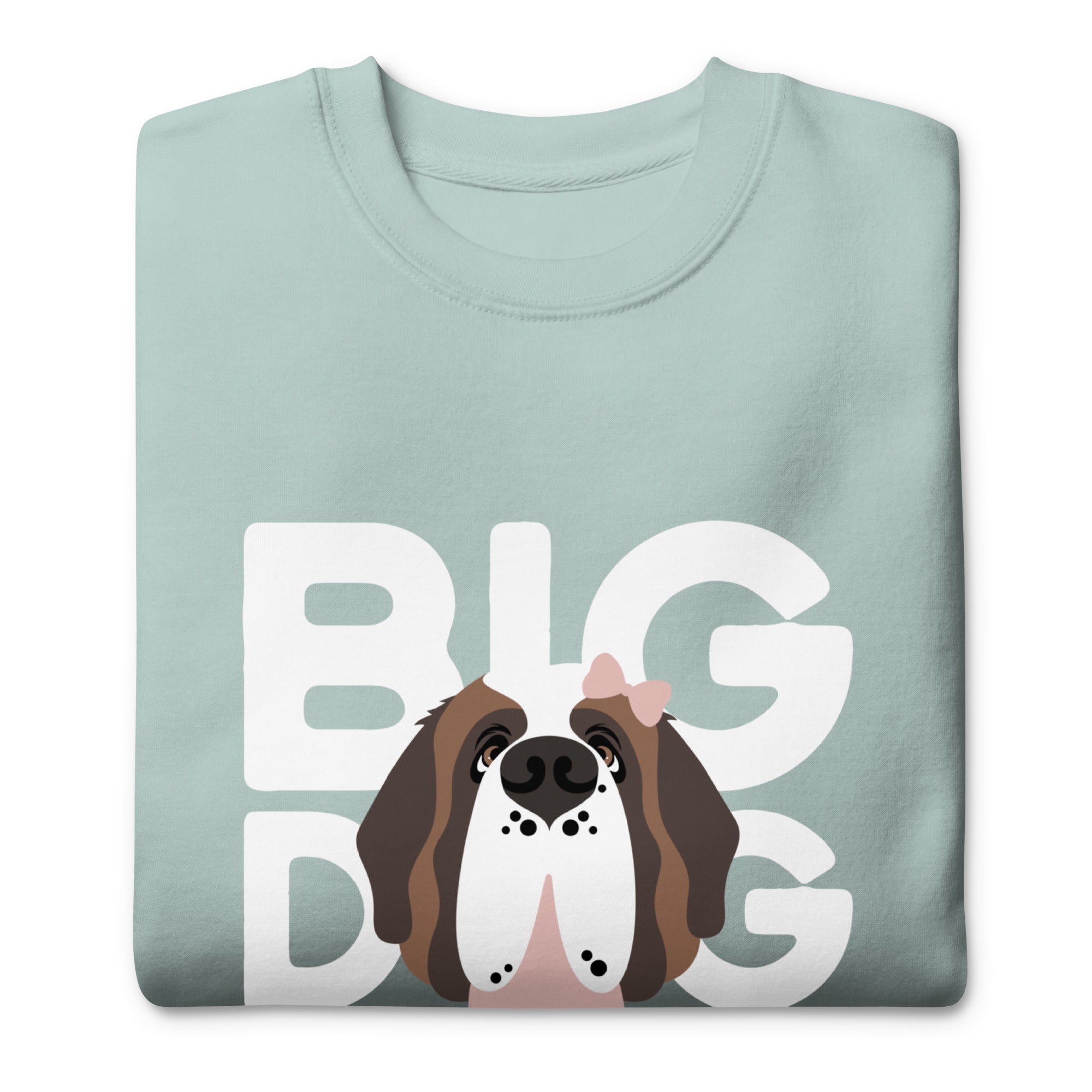 Female Big Dog Mom Saint Bernard Sweatshirt - Lucy + Norman